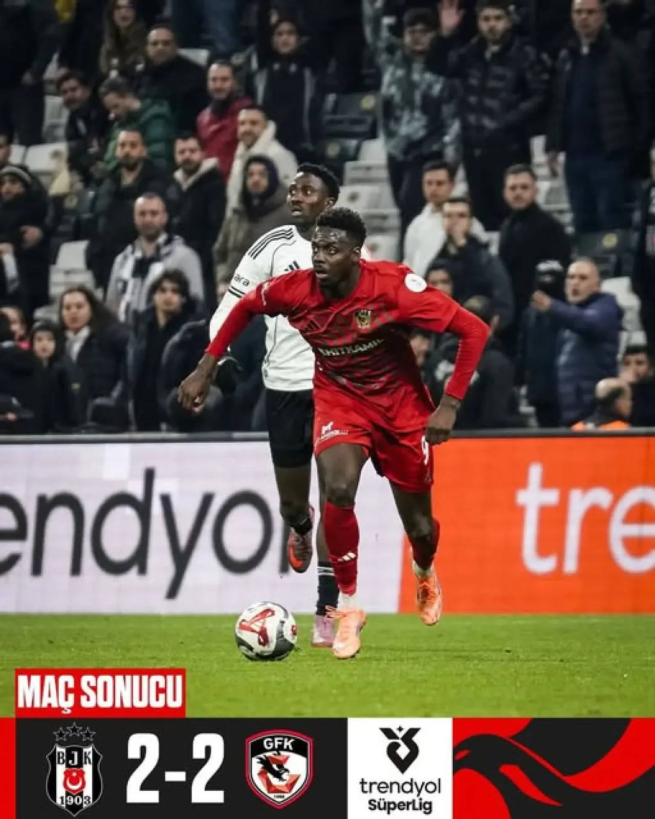 Beşiktaş, Gaziantep FK Karşısında Zorlanarak Berabere Kaldı Beşiktaş, Gaziantep FK Karşısında Zorlanarak Berabere Kaldı