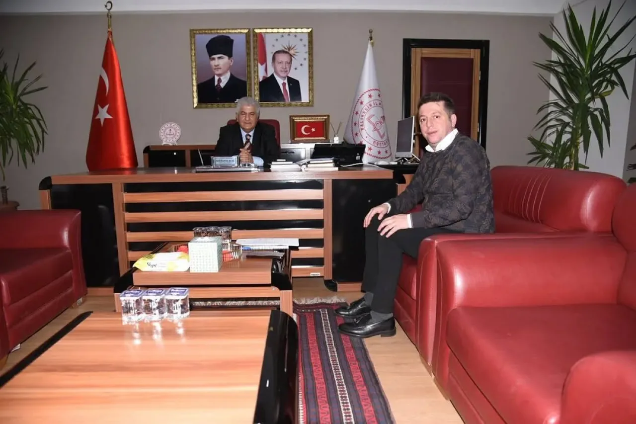 LÖSEV Yöneticilerinden İl Milli Eğitim Müdürü Kal'a Hayırlı Olsun Ziyareti LÖSEV Yöneticilerinden İl Milli Eğitim Müdürü Kal'a Hayırlı Olsun Ziyareti