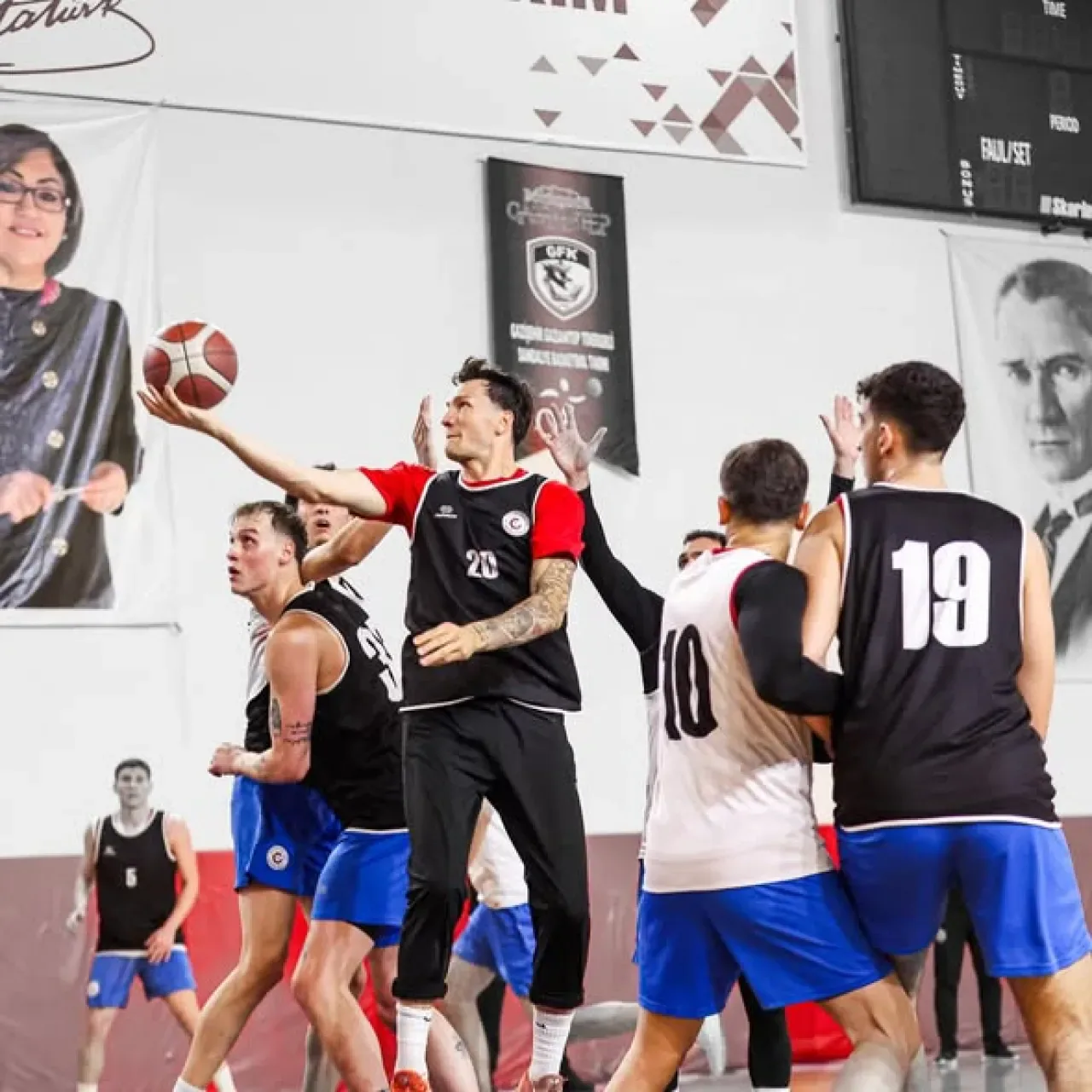 Gaziantep Basketbol Takımı TED Ankara Maçı Hazırlıklarına Başladı Gaziantep Basketbol Takımı TED Ankara Maçı Hazırlıklarına Başladı