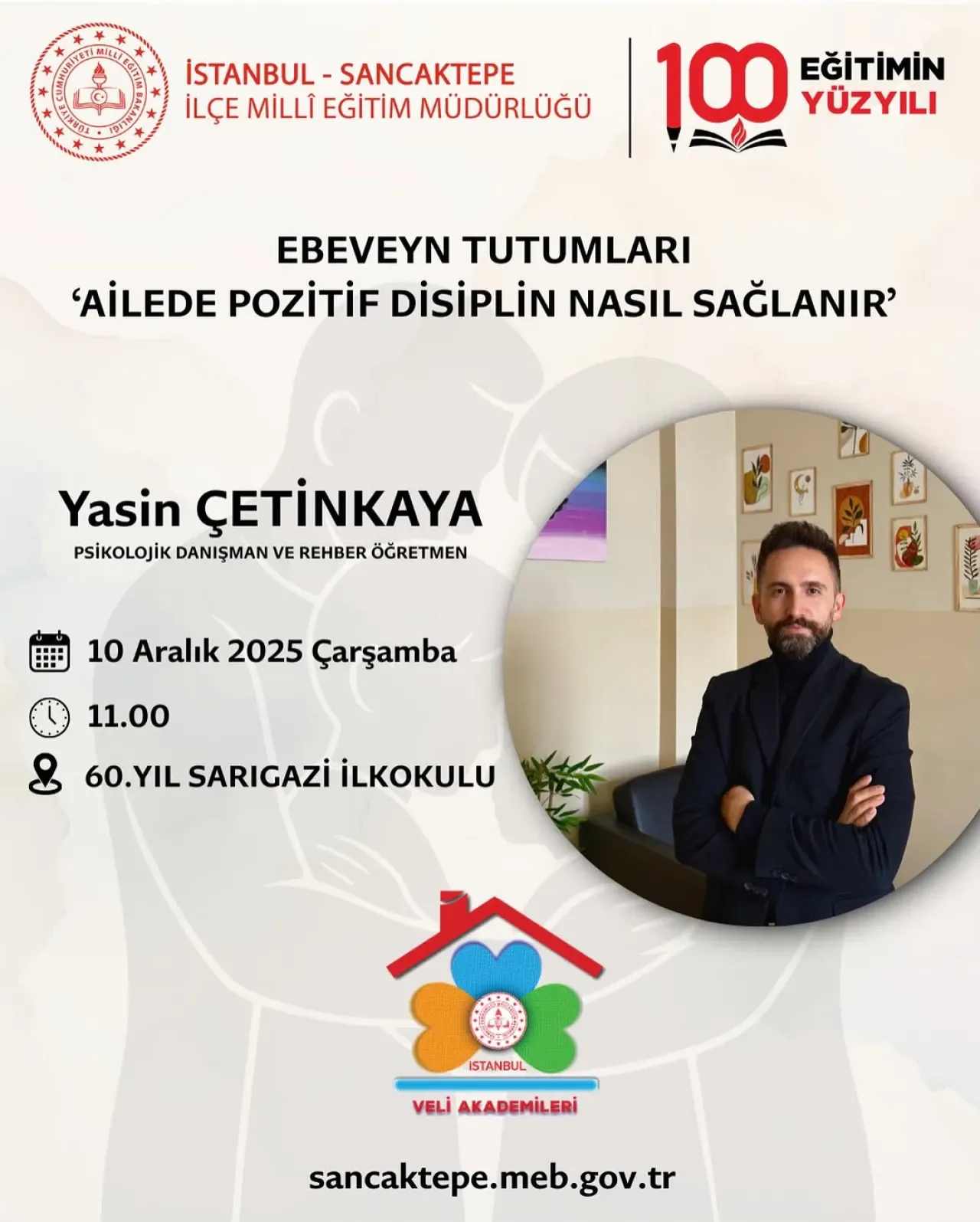 Sancaktepe'de Ailede Pozitif Disiplin Konusu Veli Akademileri'nde Ele Alınacak Sancaktepe'de Ailede Pozitif Disiplin Konusu Veli Akademileri'nde Ele Alınacak