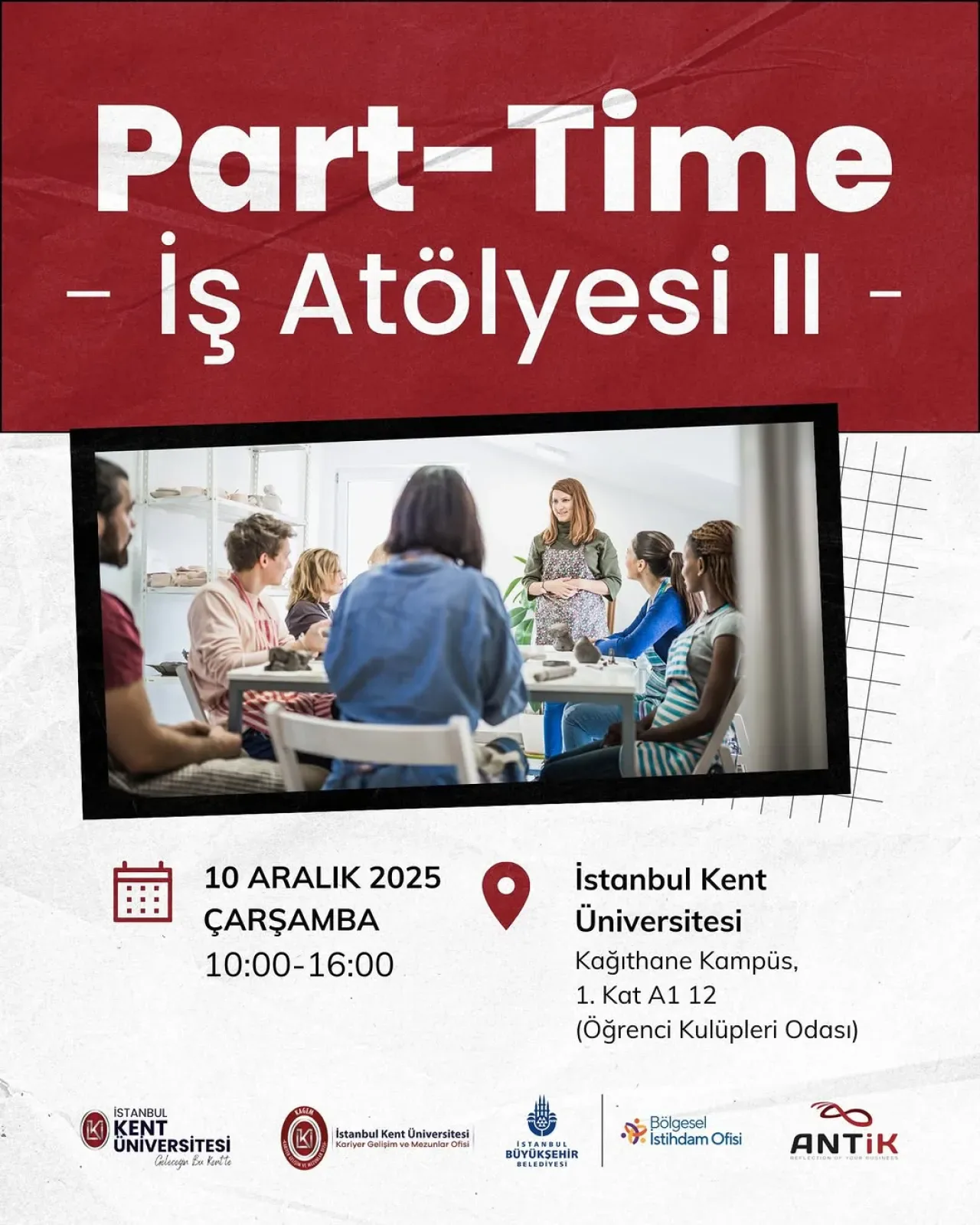 İstanbul Kent Üniversitesi'nde Part Time İş Fırsatı: Etkinlik ve Destek Personeli Alımı İstanbul Kent Üniversitesi'nde Part Time İş Fırsatı: Etkinlik ve Destek Personeli Alımı