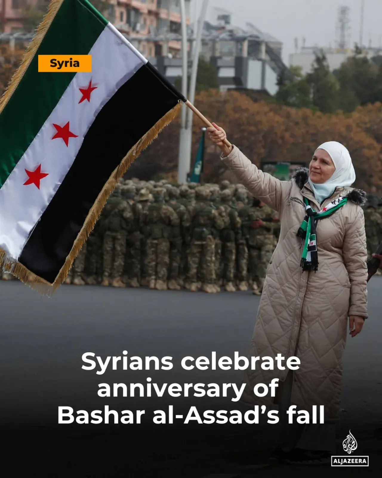 Suriye'de Halk, 50 Yıllık Esad Rejiminin Devriliş Yıldönümünü Kutluyor Suriye'de Halk, 50 Yıllık Esad Rejiminin Devriliş Yıldönümünü Kutluyor