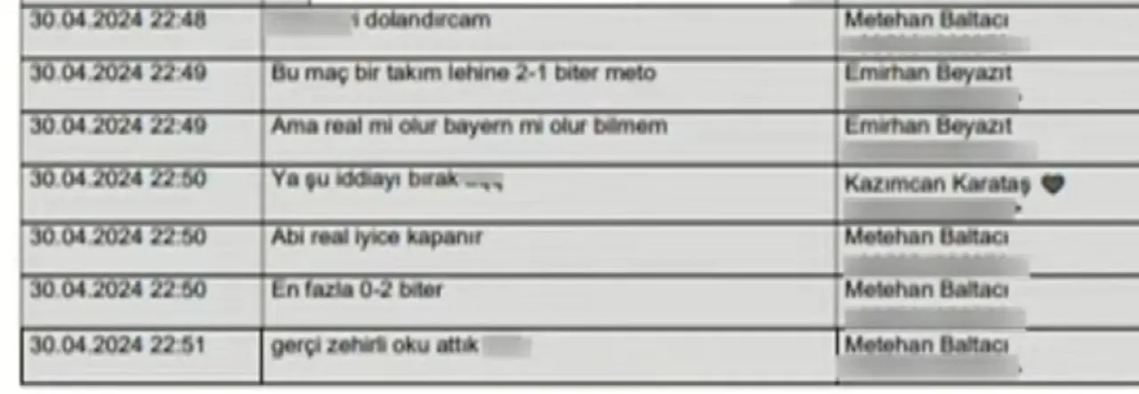 Kazımcan Karataş ve Metehan Baltacı Arasındaki Diyalog Sosyal Medyada Gündem Oldu Kazımcan Karataş ve Metehan Baltacı Arasındaki Diyalog Sosyal Medyada Gündem Oldu