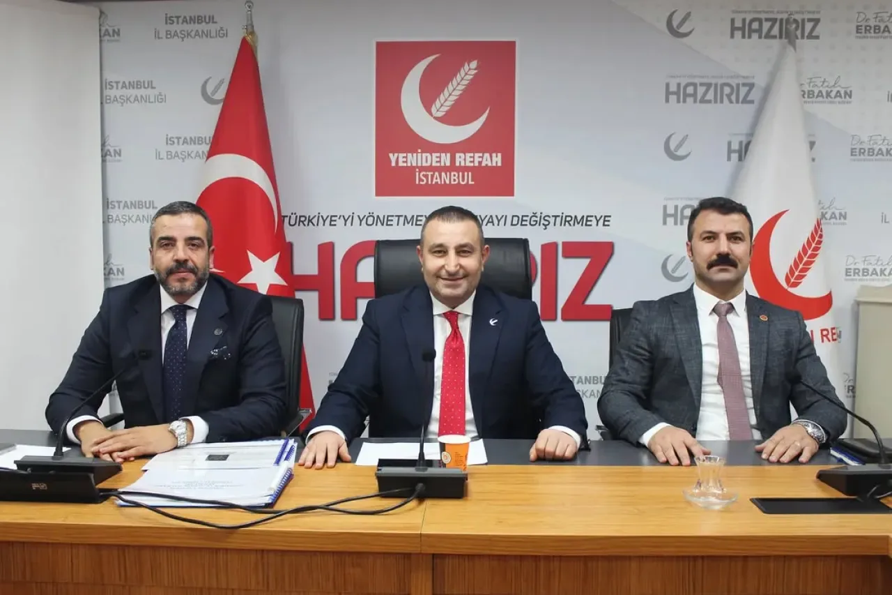 Yeniden Refah Partisi İstanbul İl Yönetim Kurulu Toplantısı Gerçekleştirildi Yeniden Refah Partisi İstanbul İl Yönetim Kurulu Toplantısı Gerçekleştirildi