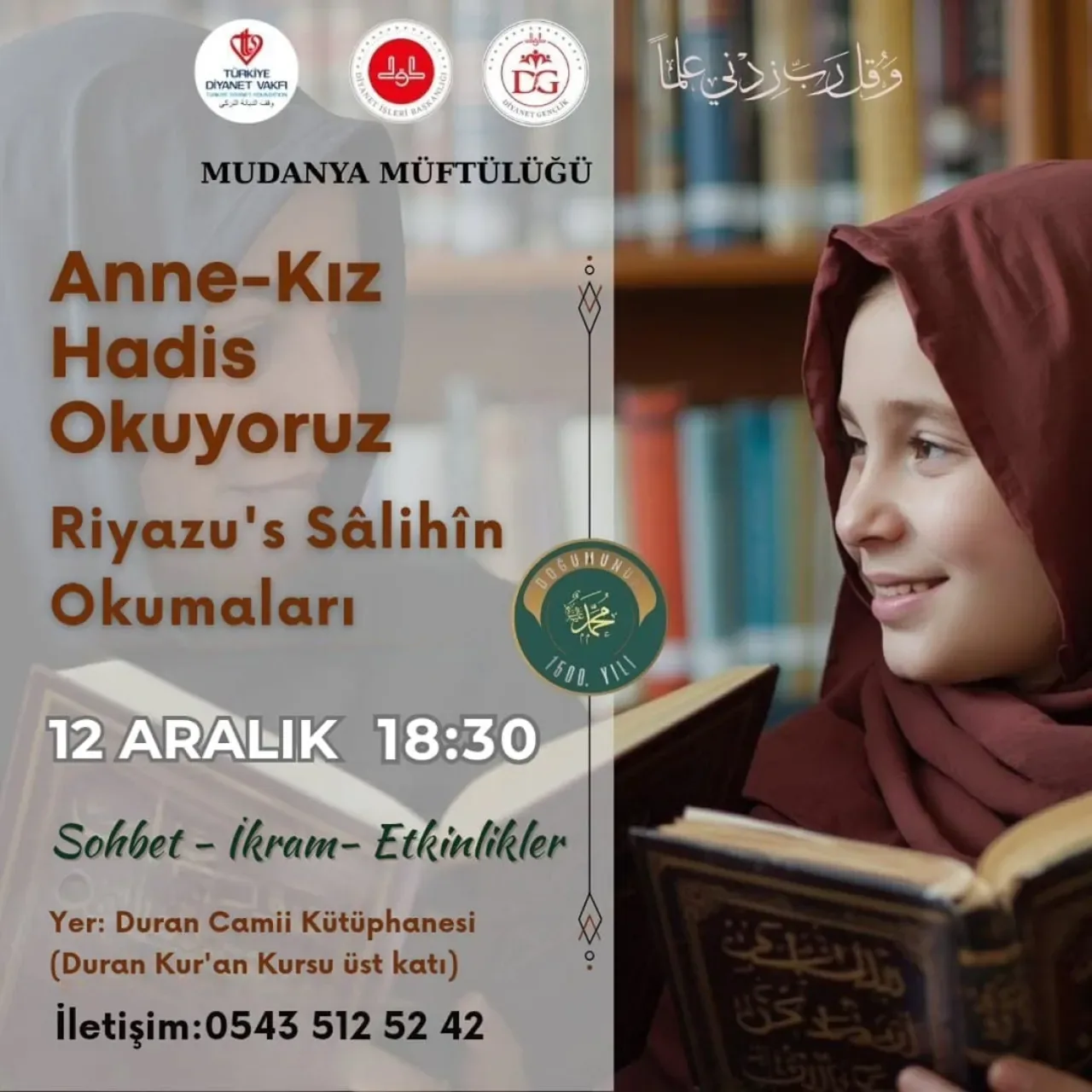 Bursa Mudanya'da Anne Kız Buluşması Düzenleniyor Bursa Mudanya'da Anne Kız Buluşması Düzenleniyor