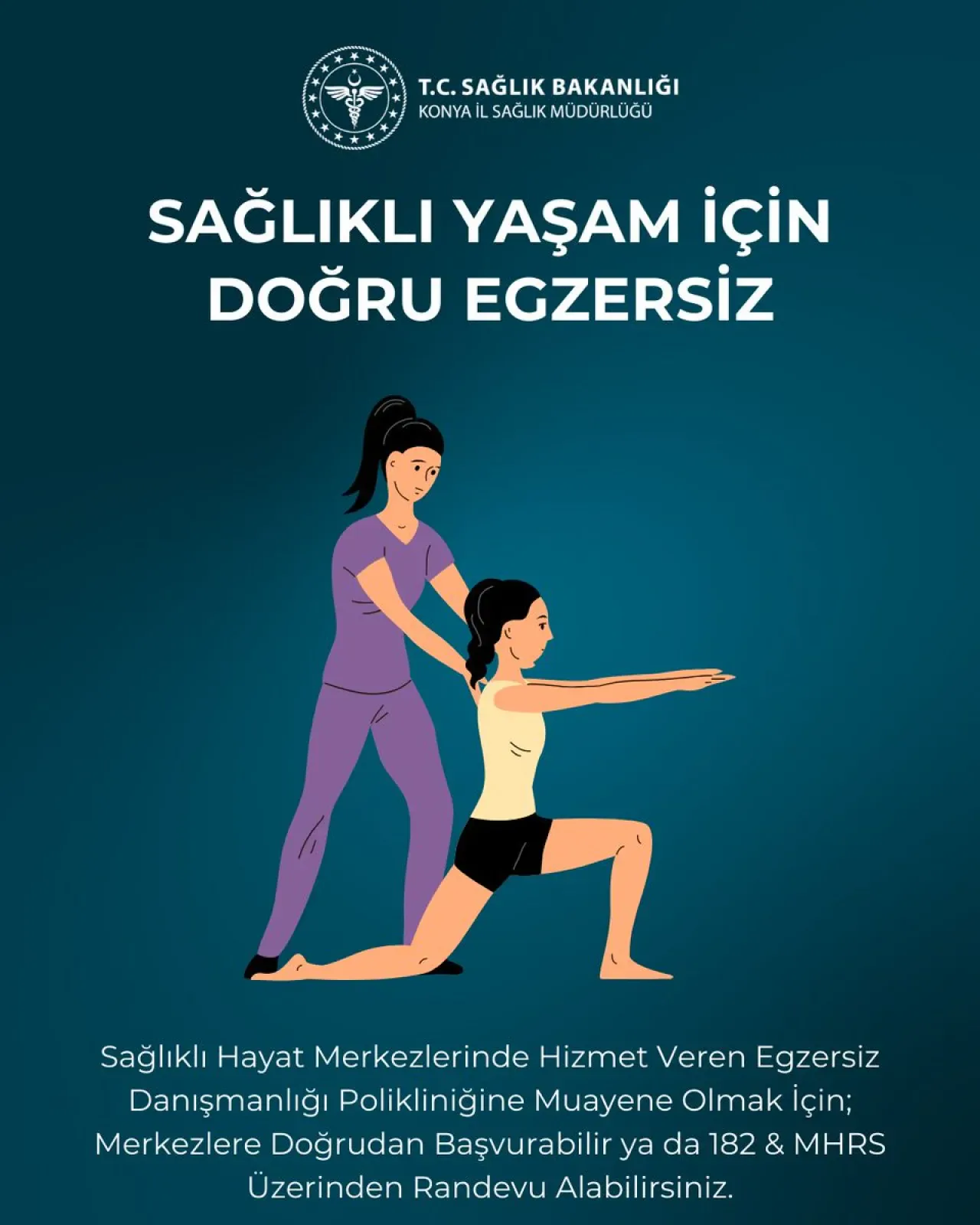 Konya'da Sağlıklı Yaşam İçin Egzersiz Danışmanlığı Hizmeti Konya'da Sağlıklı Yaşam İçin Egzersiz Danışmanlığı Hizmeti