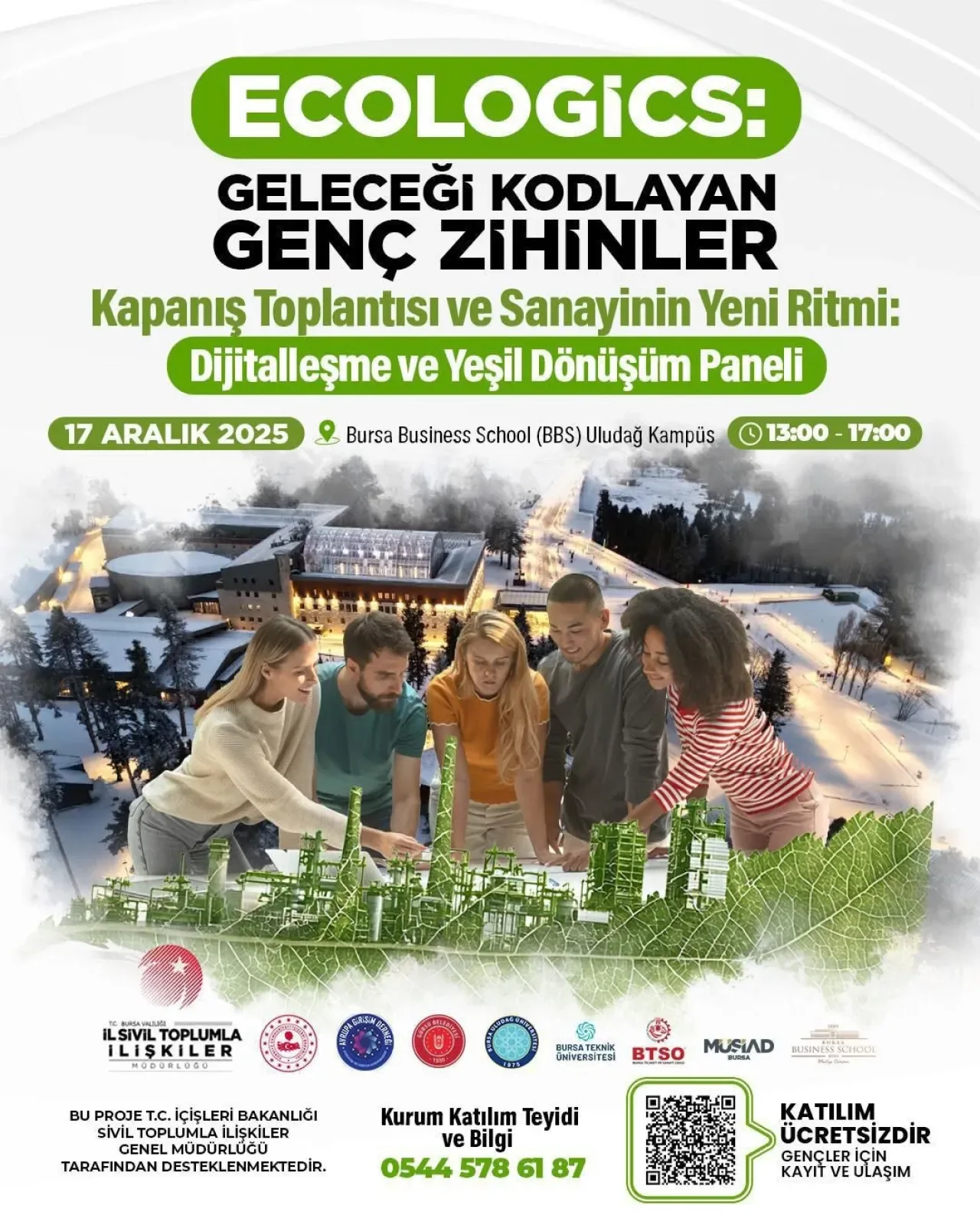 ECOLOGICS Programı'nın Büyük Finali Bursa'da Gerçekleşecek ECOLOGICS Programı'nın Büyük Finali Bursa'da Gerçekleşecek