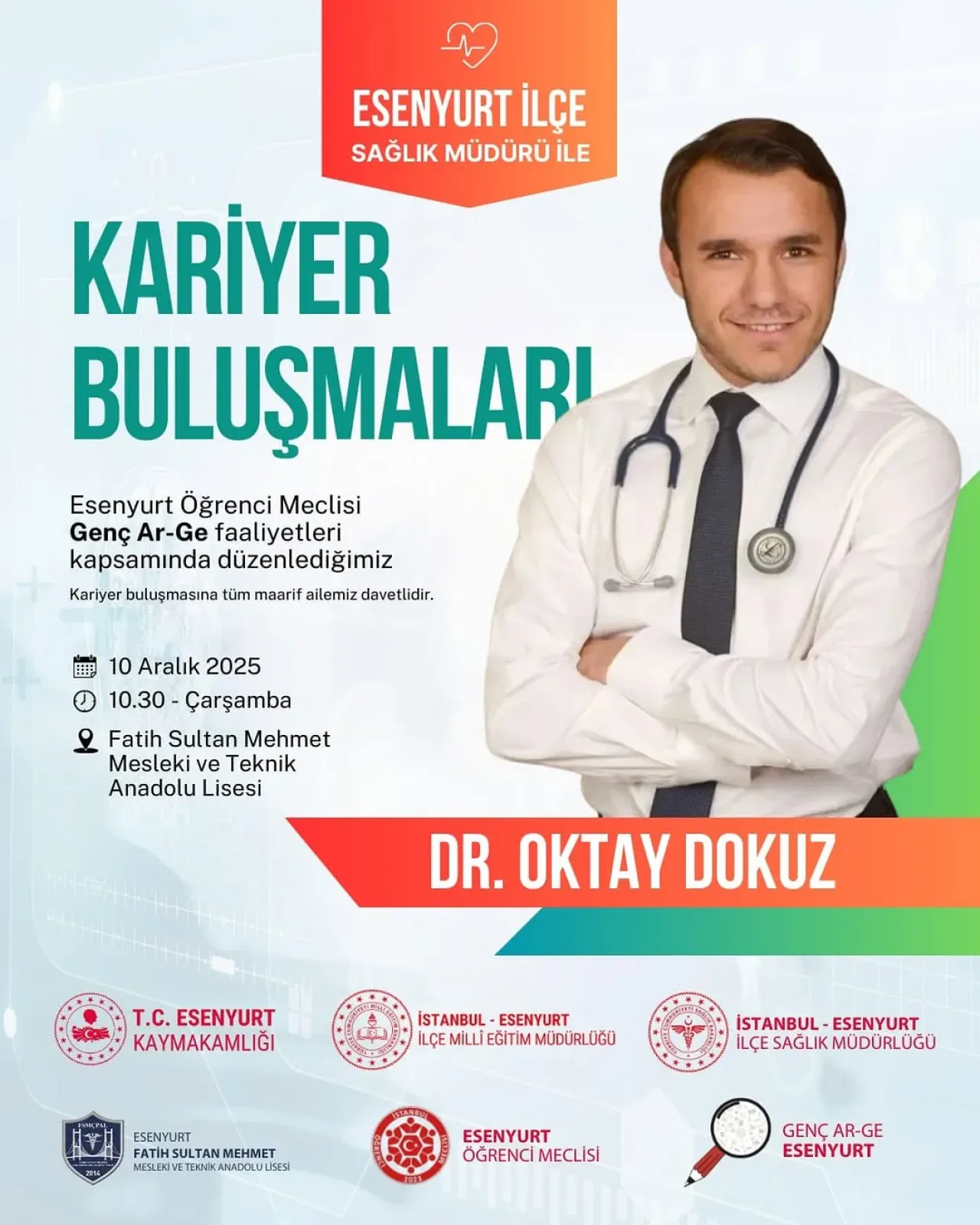 Esenyurt'ta Öğrenciler İle Sağlık Müdürü Arasında Kariyer Buluşması Esenyurt'ta Öğrenciler İle Sağlık Müdürü Arasında Kariyer Buluşması