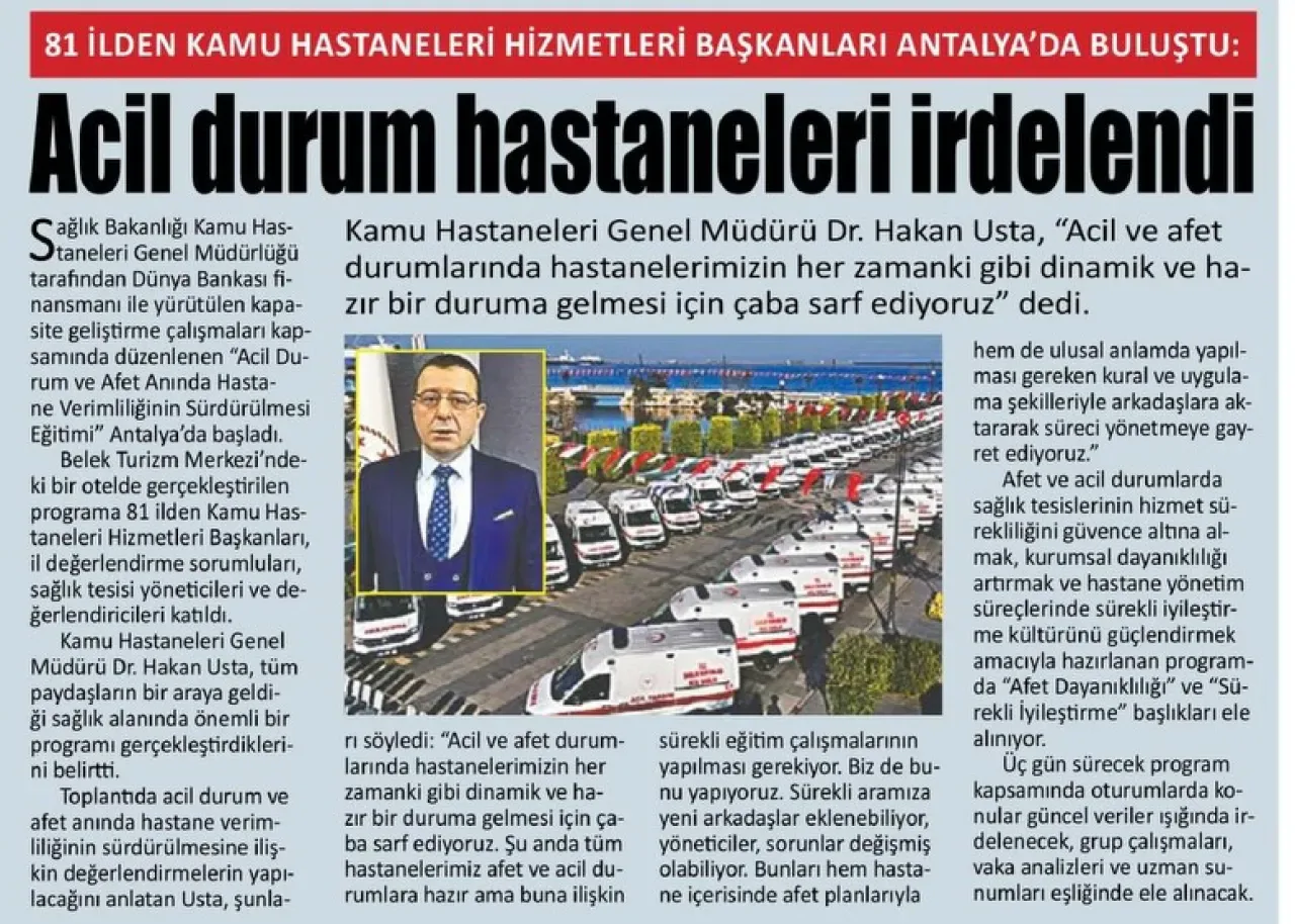 Antalya İl Sağlık Müdürlüğü 9 Aralık Basın Haberleri Antalya İl Sağlık Müdürlüğü 9 Aralık Basın Haberleri