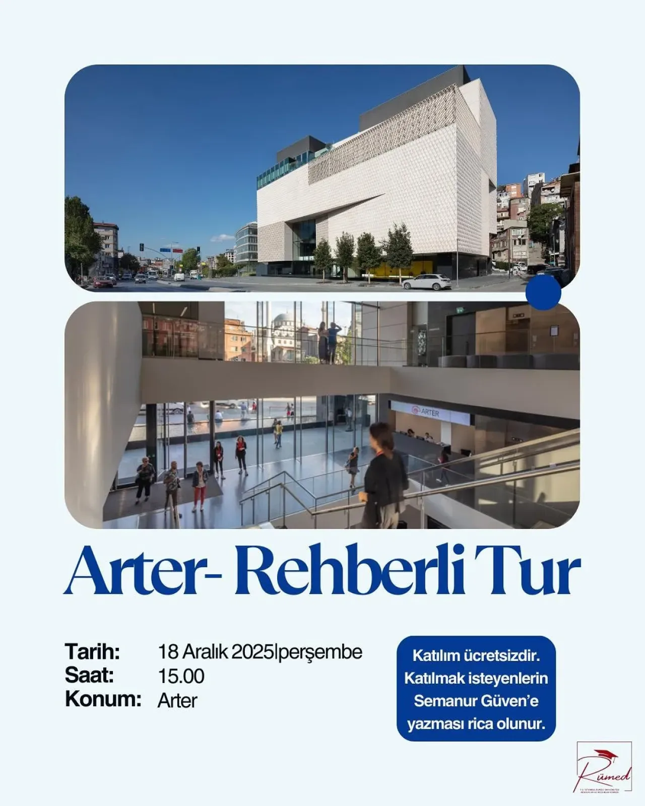 Rumeli Üniversitesi Öğrencilerini Kültür Gezisine Davet Ediyor Rumeli Üniversitesi Öğrencilerini Kültür Gezisine Davet Ediyor