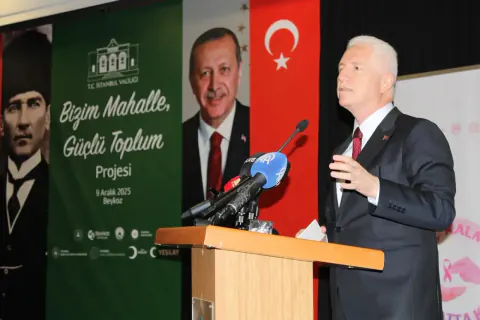 İstanbul Beykoz'da "Bizim Mahalle Güçlü Toplum" Projesi Toplantısı Gerçekleştirildi
