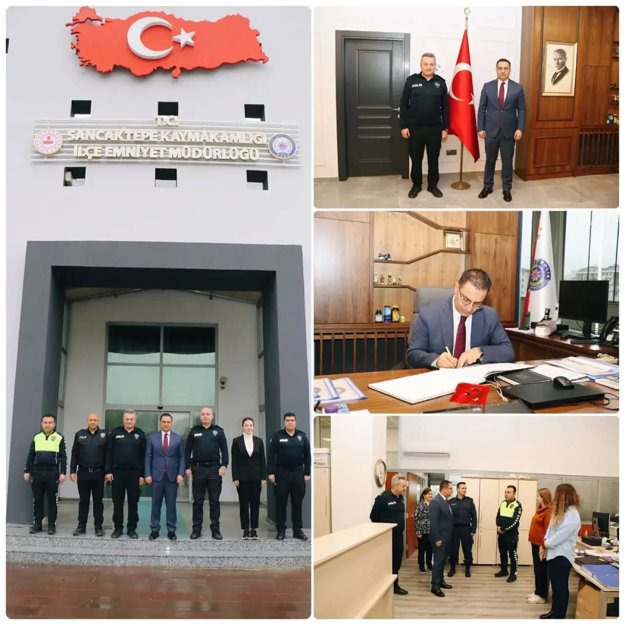 Sancaktepe Kaymakamı Naif Yavuz, İlçe Emniyet Müdürlüğü'nde İncelemelerde Bulundu Sancaktepe Kaymakamı Naif Yavuz, İlçe Emniyet Müdürlüğü'nde İncelemelerde Bulundu
