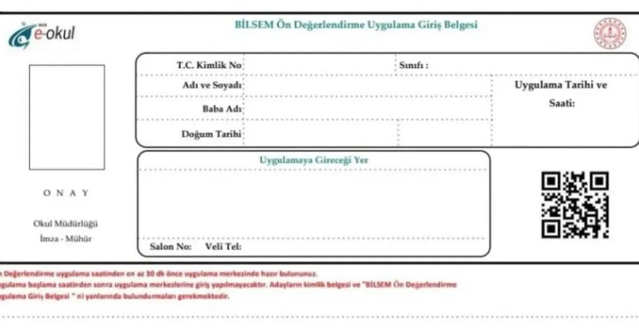 Balıkesir BİLSEM Ön Değerlendirme Uygulaması Giriş Belgeleri Açıklandı Balıkesir BİLSEM Ön Değerlendirme Uygulaması Giriş Belgeleri Açıklandı