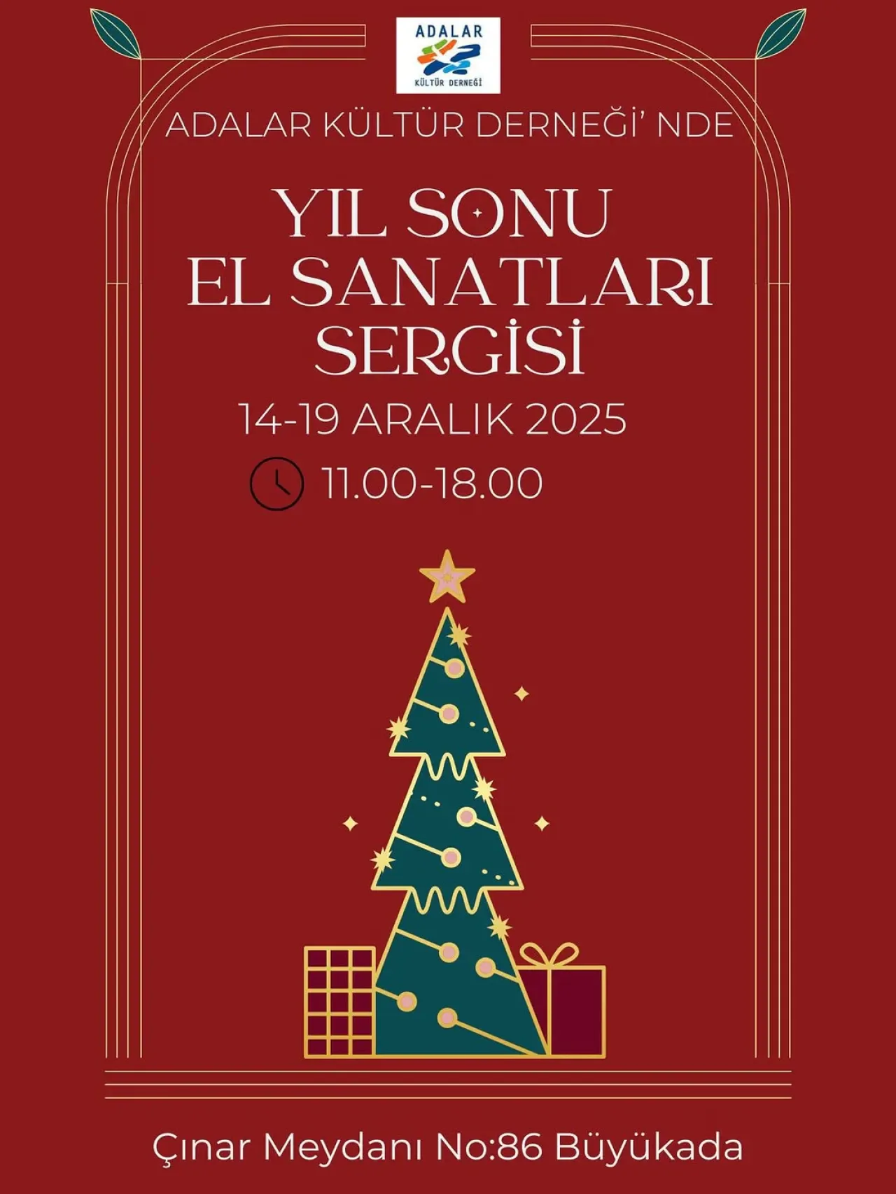 Adalar Kültür Derneği'nden Yıl Sonu El Sanatları Sergisi Adalar Kültür Derneği'nden Yıl Sonu El Sanatları Sergisi