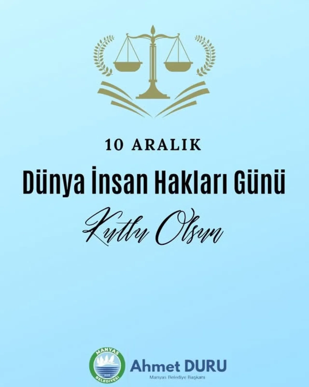 Manyas'ta 10 Aralık Dünya İnsan Hakları Günü Kutlandı Manyas'ta 10 Aralık Dünya İnsan Hakları Günü Kutlandı