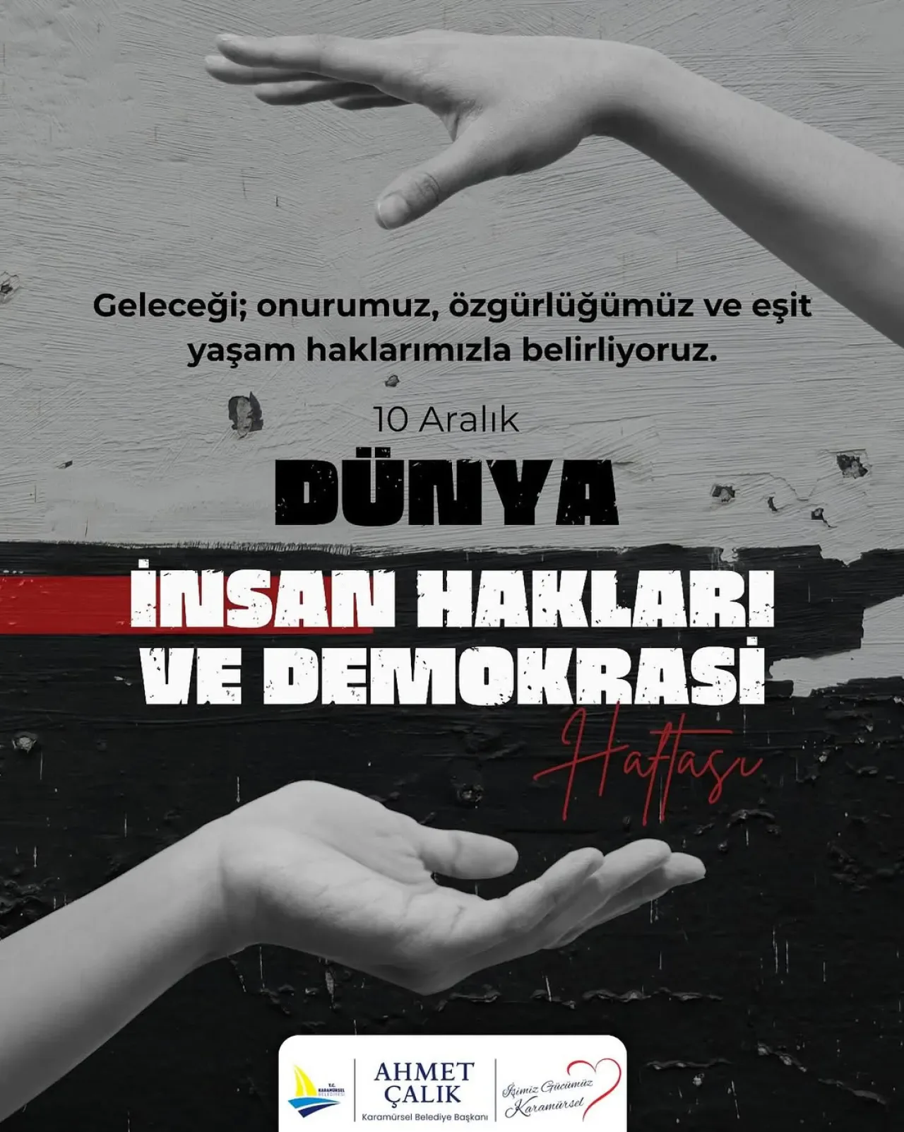 Karamürsel'de 10 Aralık Dünya İnsan Hakları ve Demokrasi Haftası Kutlandı Karamürsel'de 10 Aralık Dünya İnsan Hakları ve Demokrasi Haftası Kutlandı