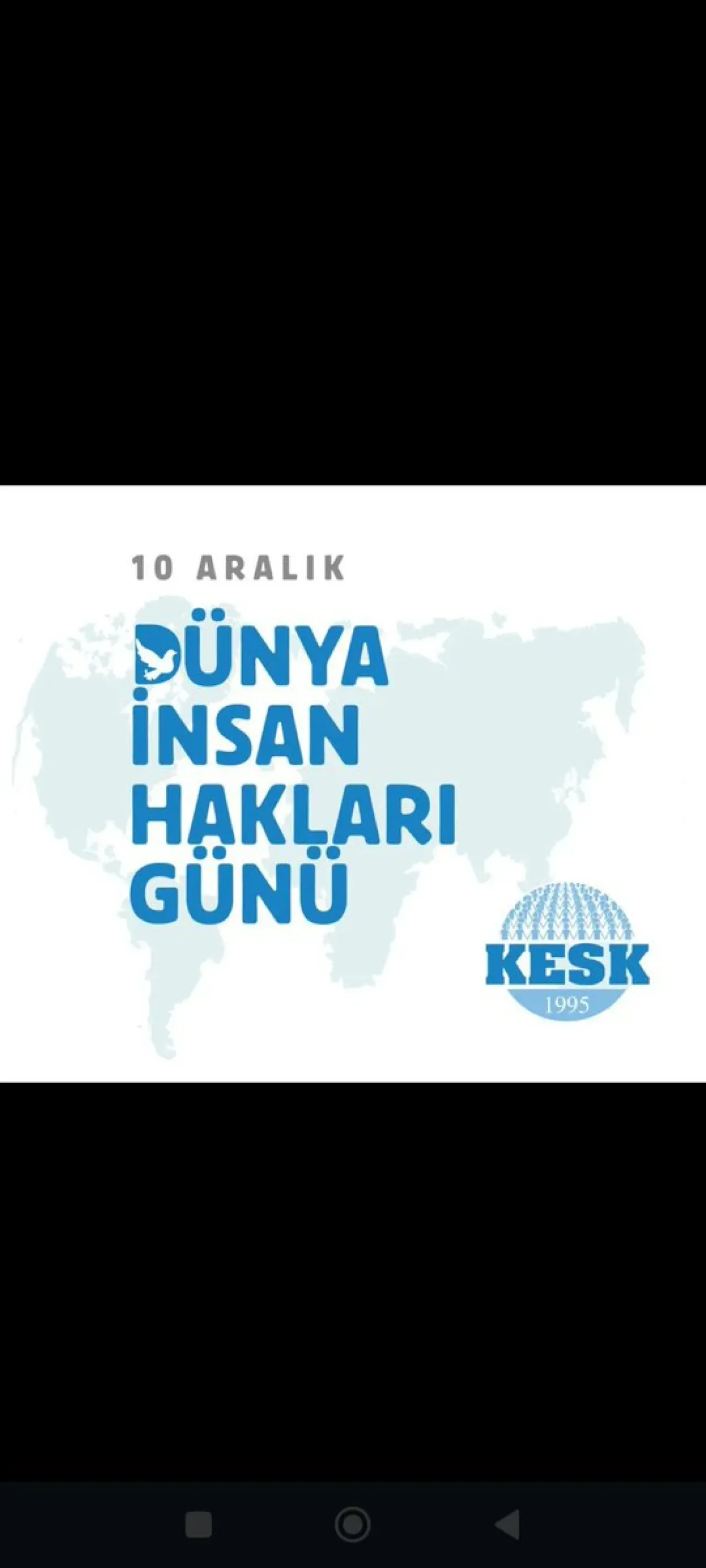 10 Aralık İnsan Hakları Günü'nde Eşitlik ve Özgürlük Vurgusu 10 Aralık İnsan Hakları Günü'nde Eşitlik ve Özgürlük Vurgusu