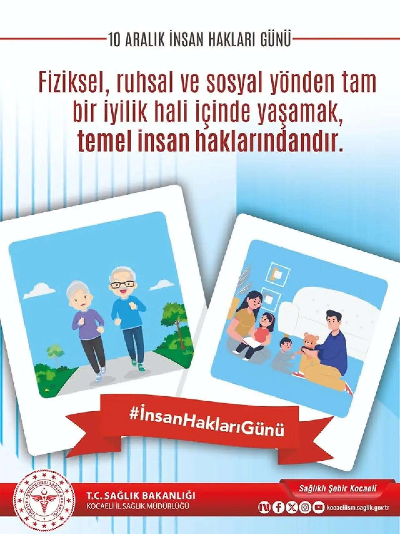 Kocaeli'de İnsan Hakları Günü Etkinlikleri ve Sağlıkta Eşitlik Vurgusu Kocaeli'de İnsan Hakları Günü Etkinlikleri ve Sağlıkta Eşitlik Vurgusu