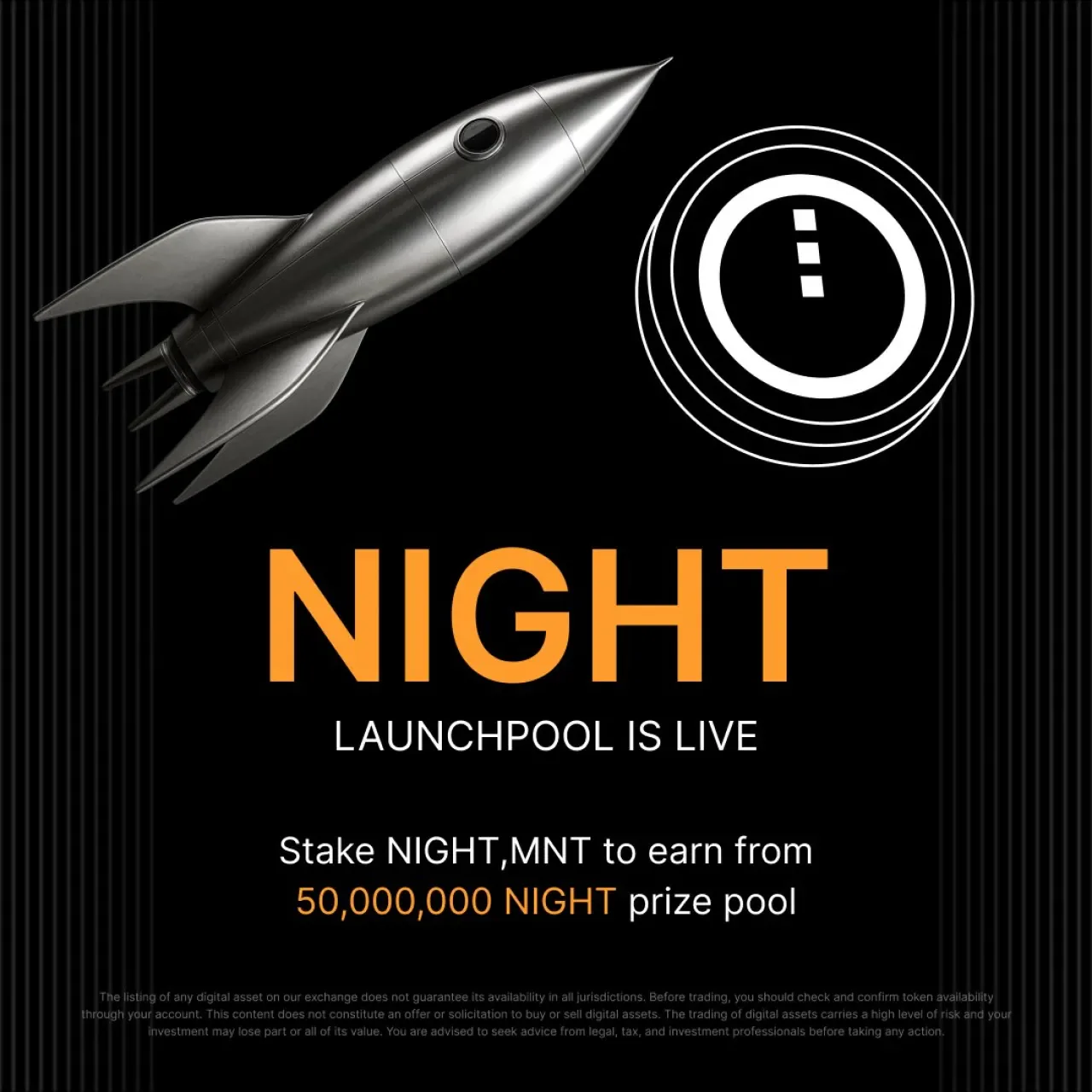 Bybit, Midnight Ağı'nın NIGHT Token'ı için 50 Milyon Token Ödüllü Launchpool'u Duyurdu Bybit, Midnight Ağı'nın NIGHT Token'ı için 50 Milyon Token Ödüllü Launchpool'u Duyurdu