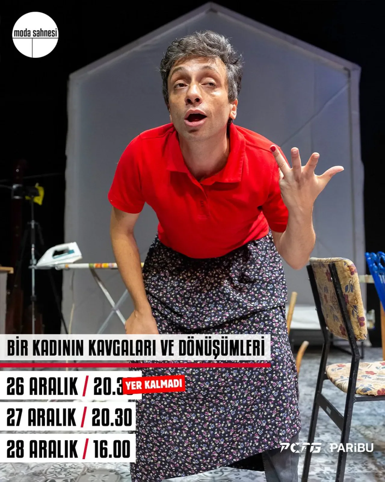 Bir Kadının Kavgaları ve Dönüşümleri, Moda Sahnesi'nde Seyirciyle Buluşuyor Bir Kadının Kavgaları ve Dönüşümleri, Moda Sahnesi'nde Seyirciyle Buluşuyor