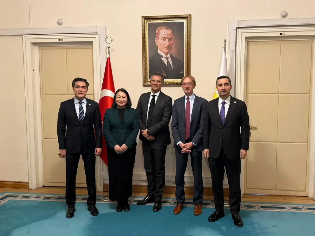 İYİ Parti, TBMM'de Parlamentolar Arası Birlik Heyetini Ağırladı İYİ Parti, TBMM'de Parlamentolar Arası Birlik Heyetini Ağırladı