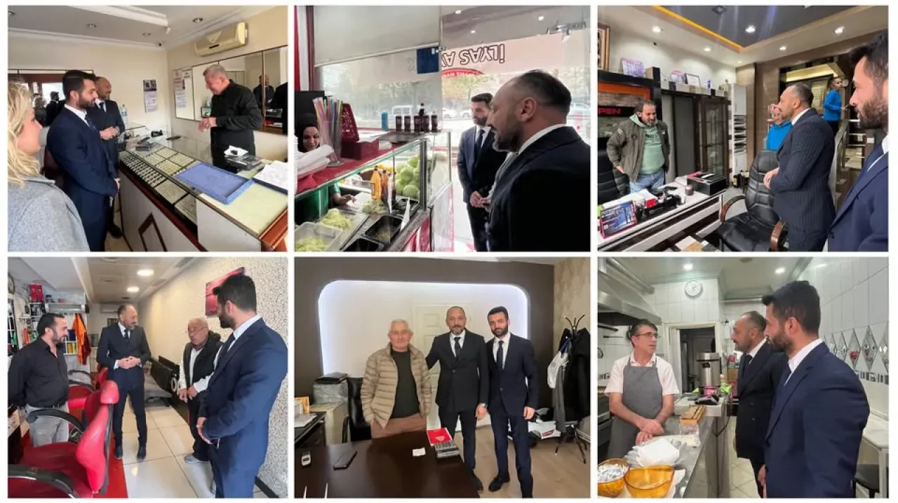 MHP Keçiören, Şenlik Mahallesi Esnafını Ziyaret Etti MHP Keçiören, Şenlik Mahallesi Esnafını Ziyaret Etti