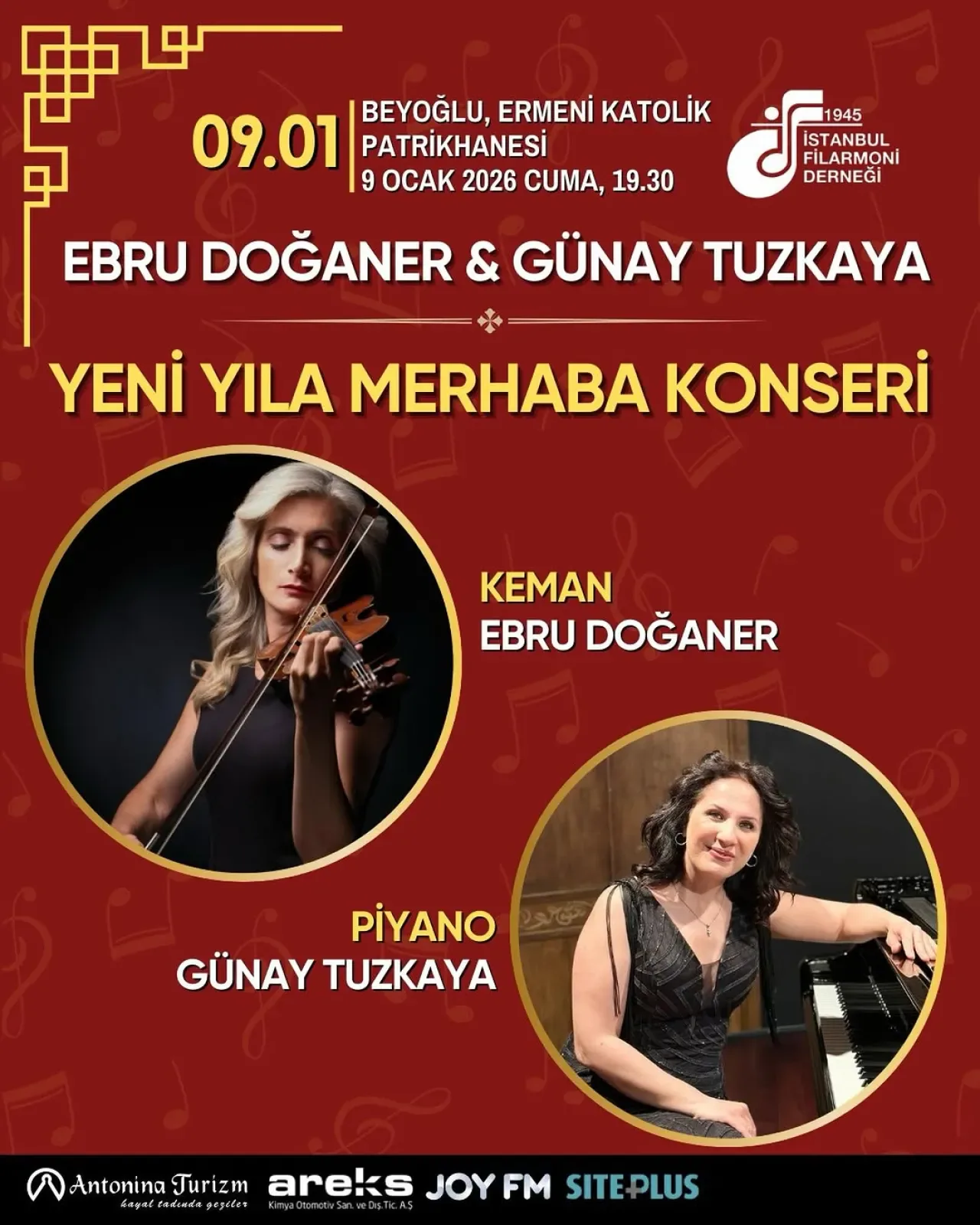 İstanbul Filarmoni Derneği, Yeni Yıla Özel Konserle Müzikseverlerle Buluşuyor İstanbul Filarmoni Derneği, Yeni Yıla Özel Konserle Müzikseverlerle Buluşuyor