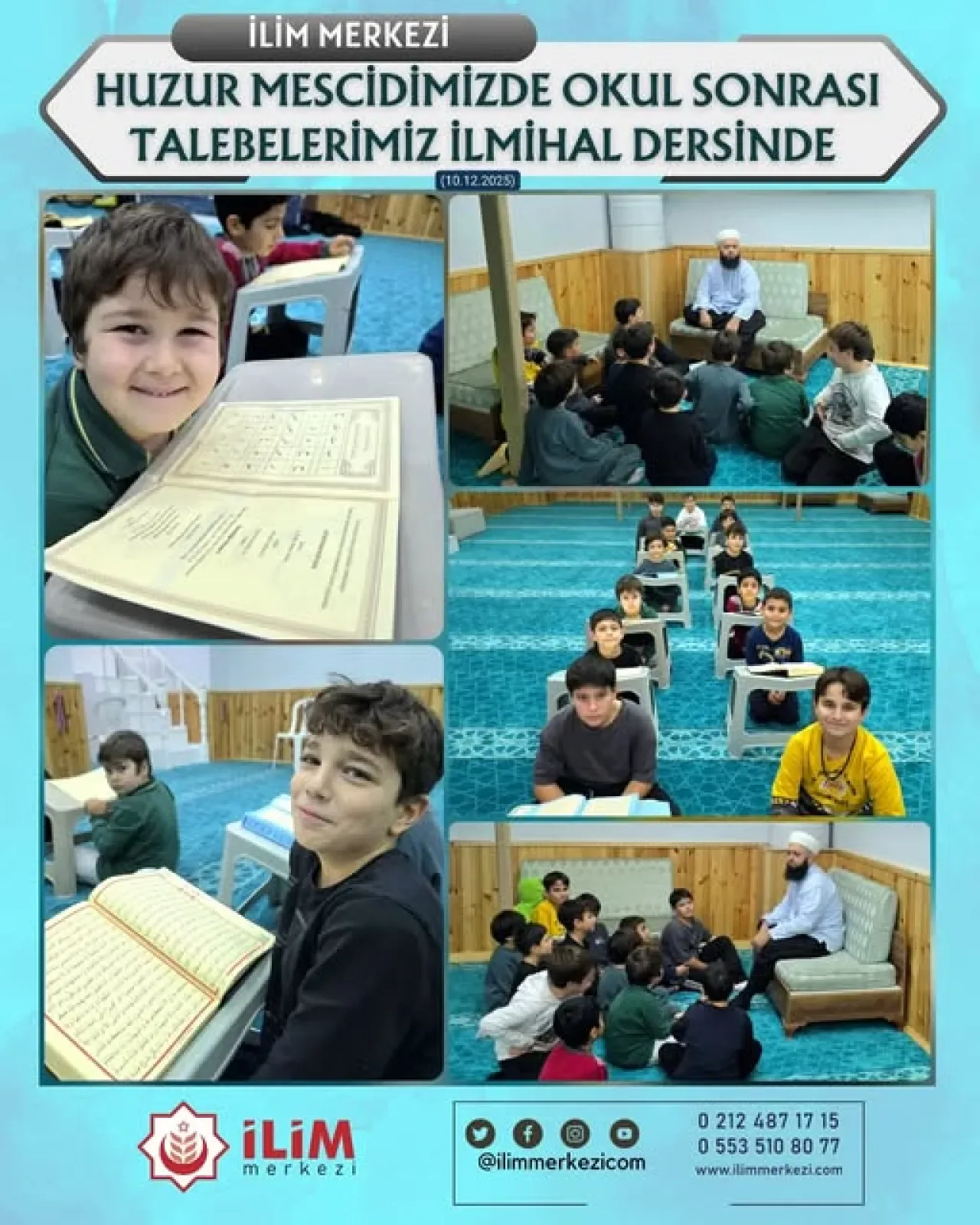 Başakşehir'de Öğrenciler İçin Okul Sonrası İlmihal Eğitimi Başakşehir'de Öğrenciler İçin Okul Sonrası İlmihal Eğitimi