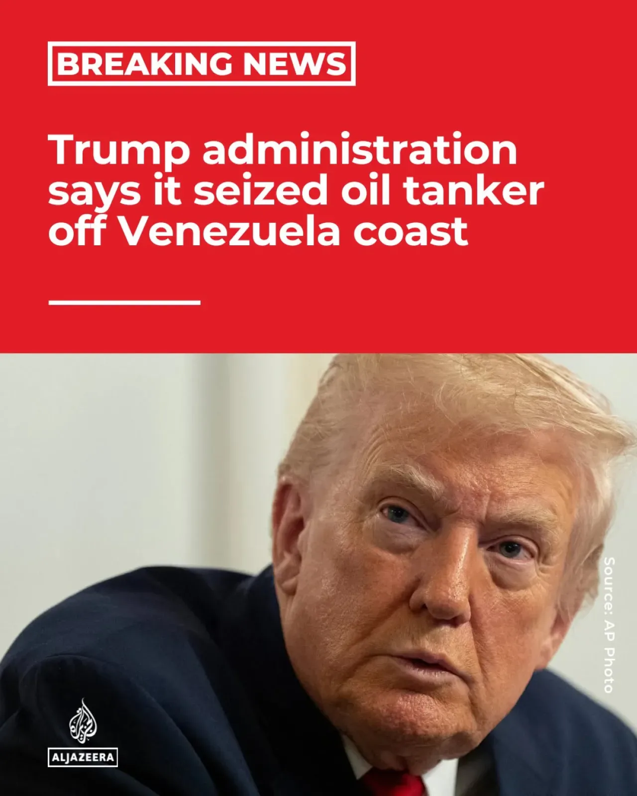 ABD, Venezuela Açıklarında Büyük Bir Petrol Tankerine El Koydu ABD, Venezuela Açıklarında Büyük Bir Petrol Tankerine El Koydu