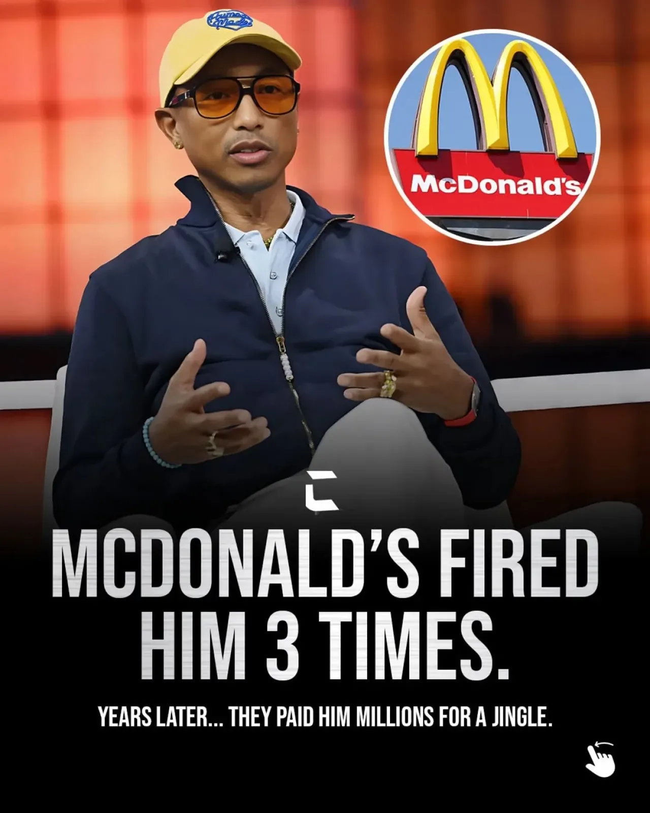 Pharrell Williams'ın McDonald's Hikayesi: Kovulduğu Şirketten Milyonluk Anlaşmaya Pharrell Williams'ın McDonald's Hikayesi: Kovulduğu Şirketten Milyonluk Anlaşmaya