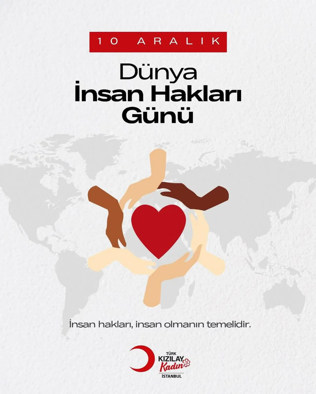 Türk Kızılay Kadın İstanbul Şubesi, 10 Aralık İnsan Hakları Günü'nü Kutladı Türk Kızılay Kadın İstanbul Şubesi, 10 Aralık İnsan Hakları Günü'nü Kutladı