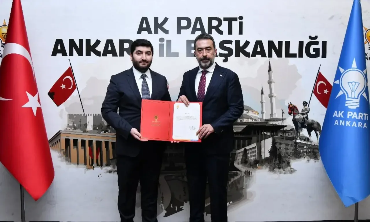 AK Parti'de Etimesgut İlçe Başkanlığına Yasin Şankazan Atandı AK Parti'de Etimesgut İlçe Başkanlığına Yasin Şankazan Atandı