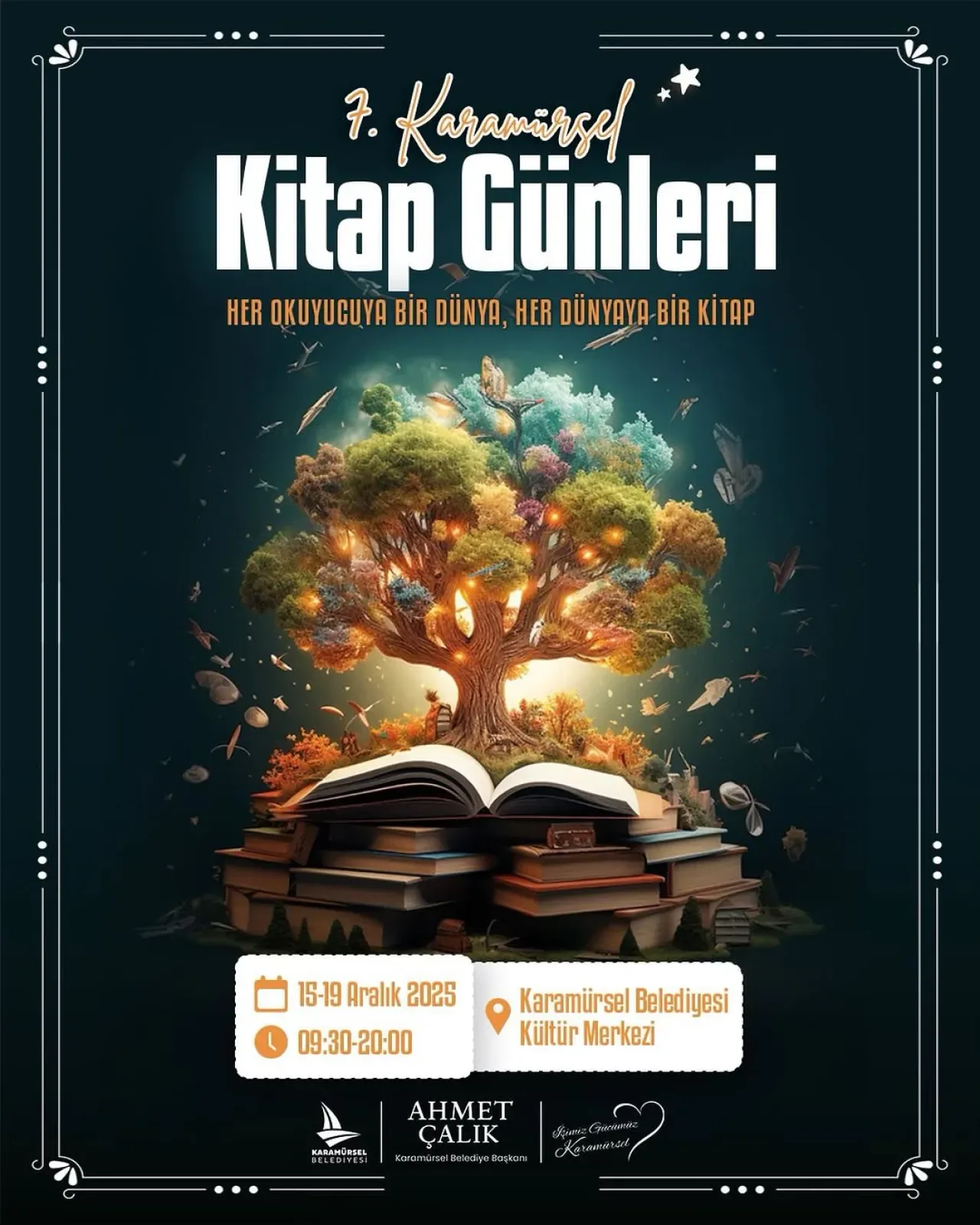 Karamürsel Kitap Günleri 15-19 Aralık'ta Kitap Dostlarını Bekliyor Karamürsel Kitap Günleri 15-19 Aralık'ta Kitap Dostlarını Bekliyor