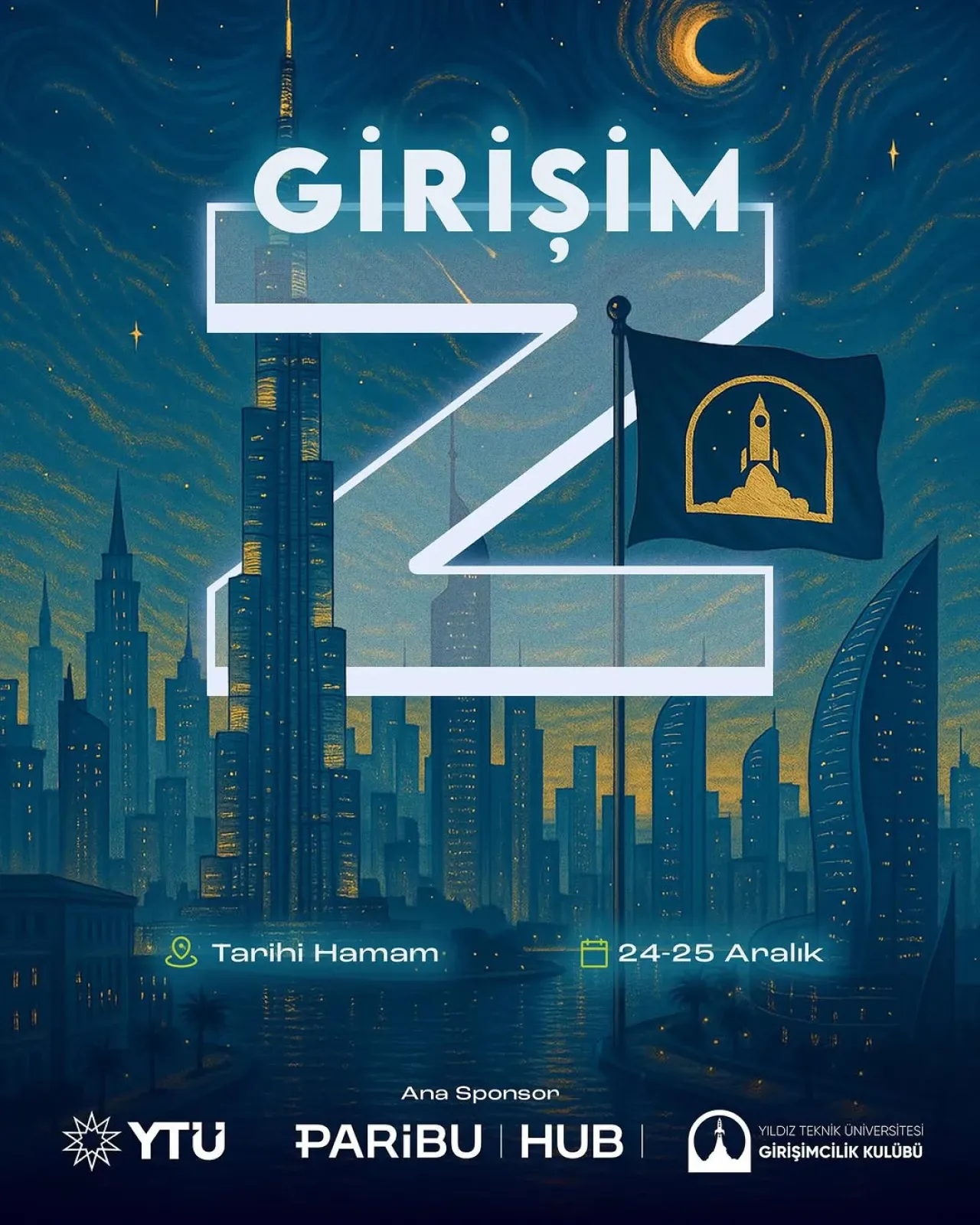 YTÜ Girişimcilik Kulübü'nden İki Günlük GirişimZ Zirvesi YTÜ Girişimcilik Kulübü'nden İki Günlük GirişimZ Zirvesi