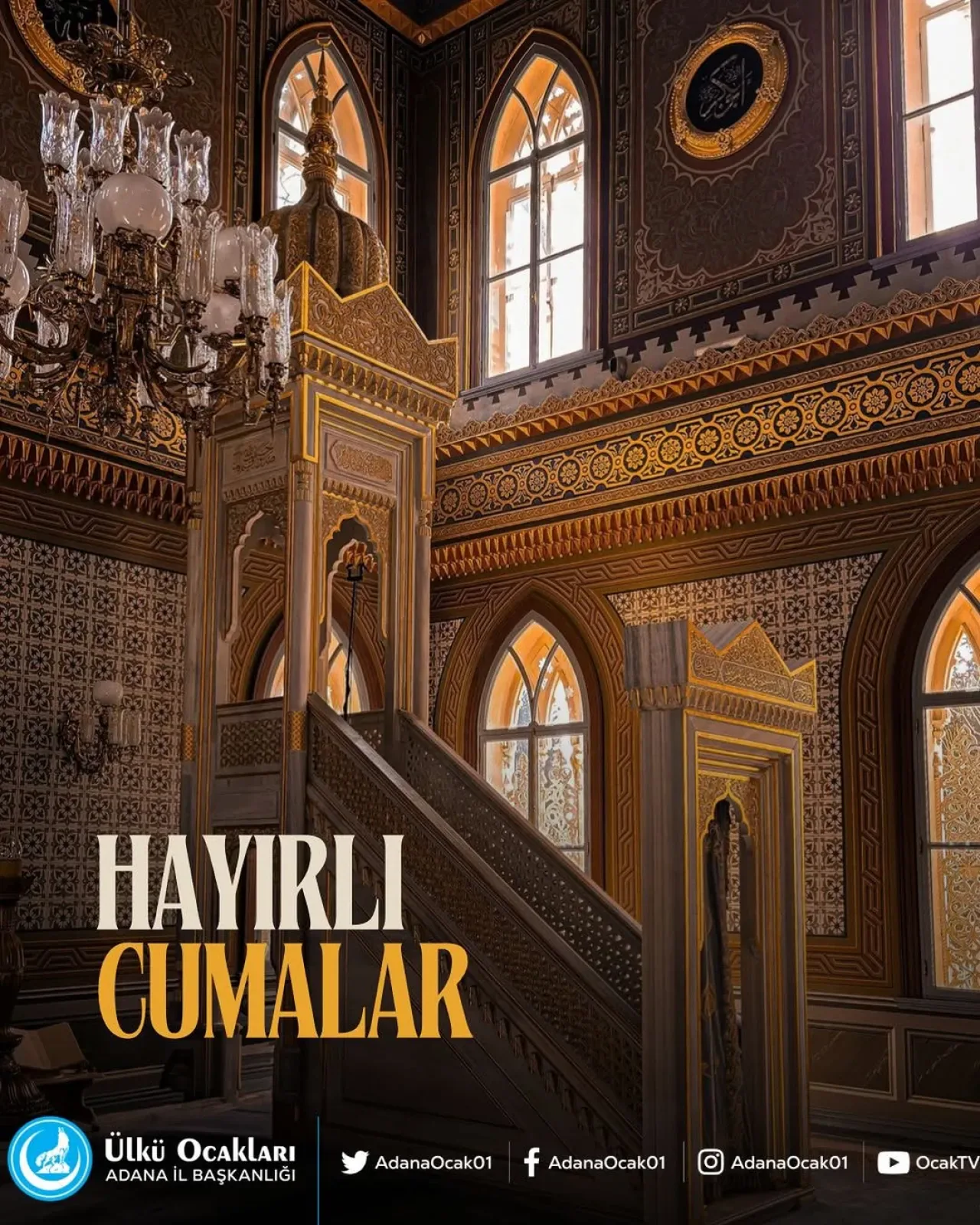 Adana'da Hayırlı Cumalar Mesajı ile Dua ve Bereket Temennisi Adana'da Hayırlı Cumalar Mesajı ile Dua ve Bereket Temennisi