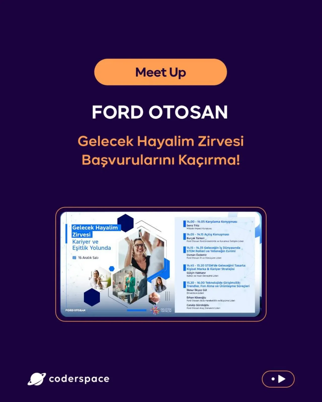 Gelecek Hayalim Zirvesi ile Teknolojide Kariyer Fırsatları Gelecek Hayalim Zirvesi ile Teknolojide Kariyer Fırsatları