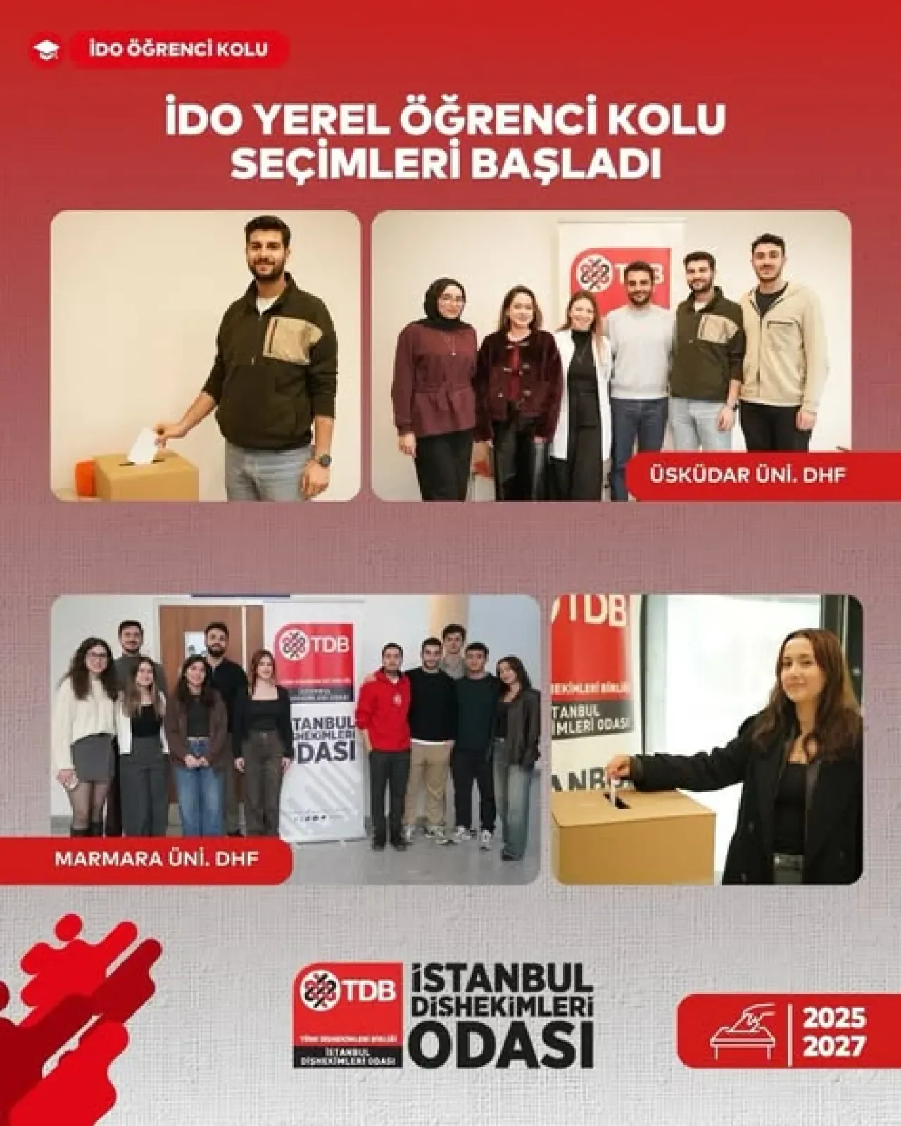 İstanbul'daki Diş Hekimliği Fakültelerinde Öğrenci Kolu Seçimleri Başladı İstanbul'daki Diş Hekimliği Fakültelerinde Öğrenci Kolu Seçimleri Başladı
