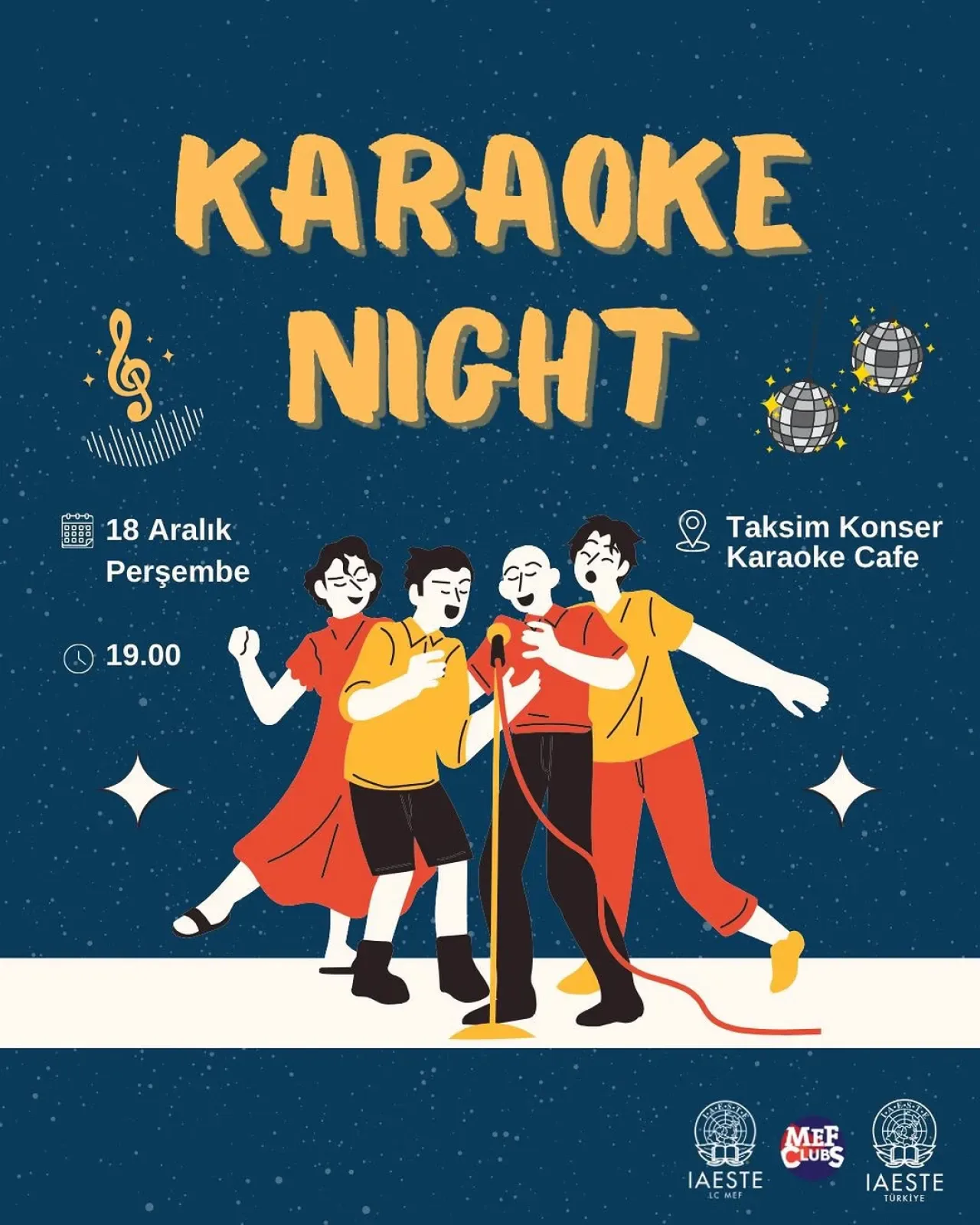 MEF Üniversitesi'nde Unutulmaz Bir Karaoke Gecesi MEF Üniversitesi'nde Unutulmaz Bir Karaoke Gecesi