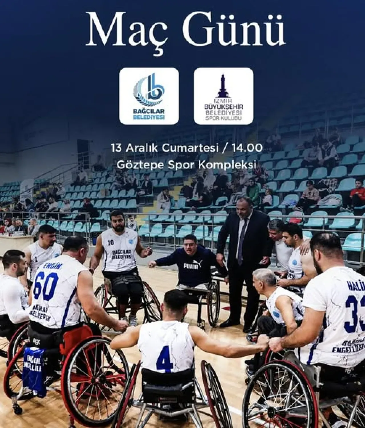 Bağcılar Belediyesi Tekerlekli Sandalye Basketbol Takımı, Süper Lig'de Sahaya Çıkıyor Bağcılar Belediyesi Tekerlekli Sandalye Basketbol Takımı, Süper Lig'de Sahaya Çıkıyor