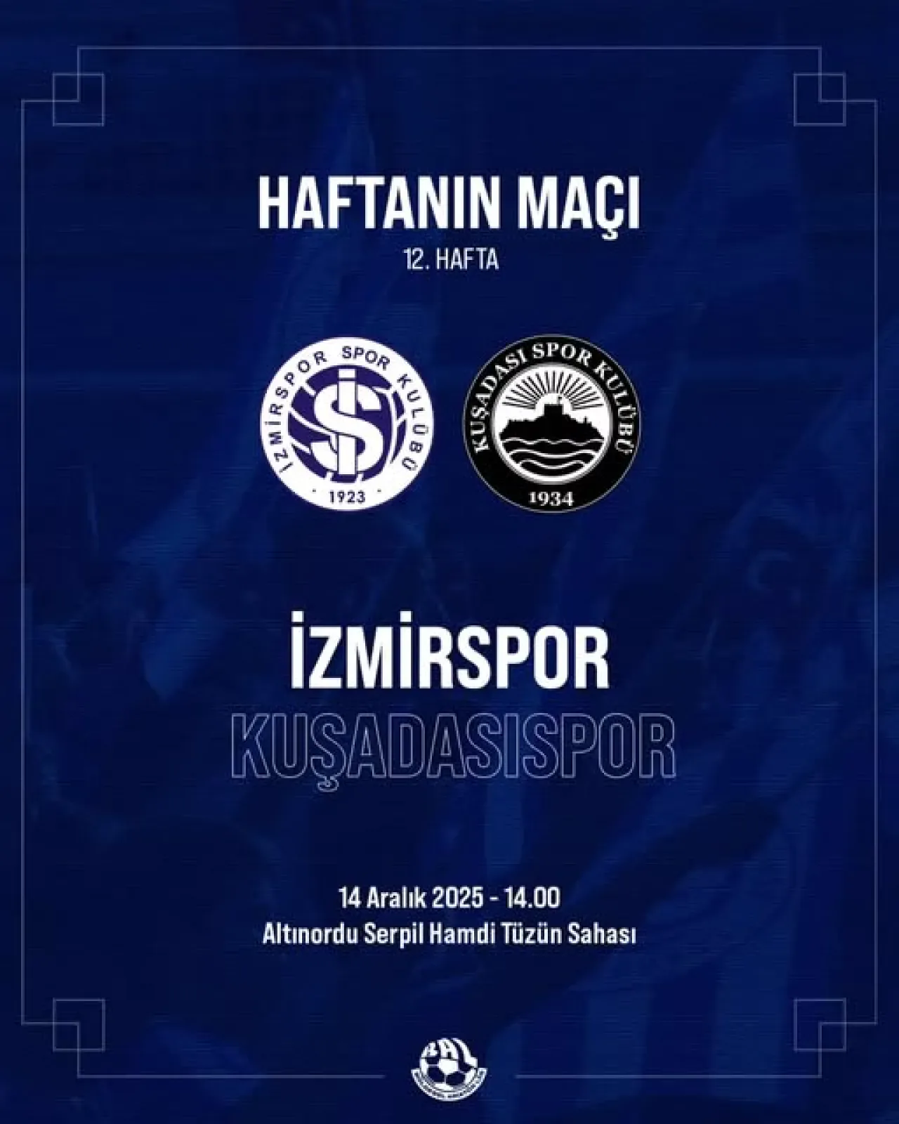 İzmirspor, Kuşadasıspor Derbisi İçin Hazır İzmirspor, Kuşadasıspor Derbisi İçin Hazır