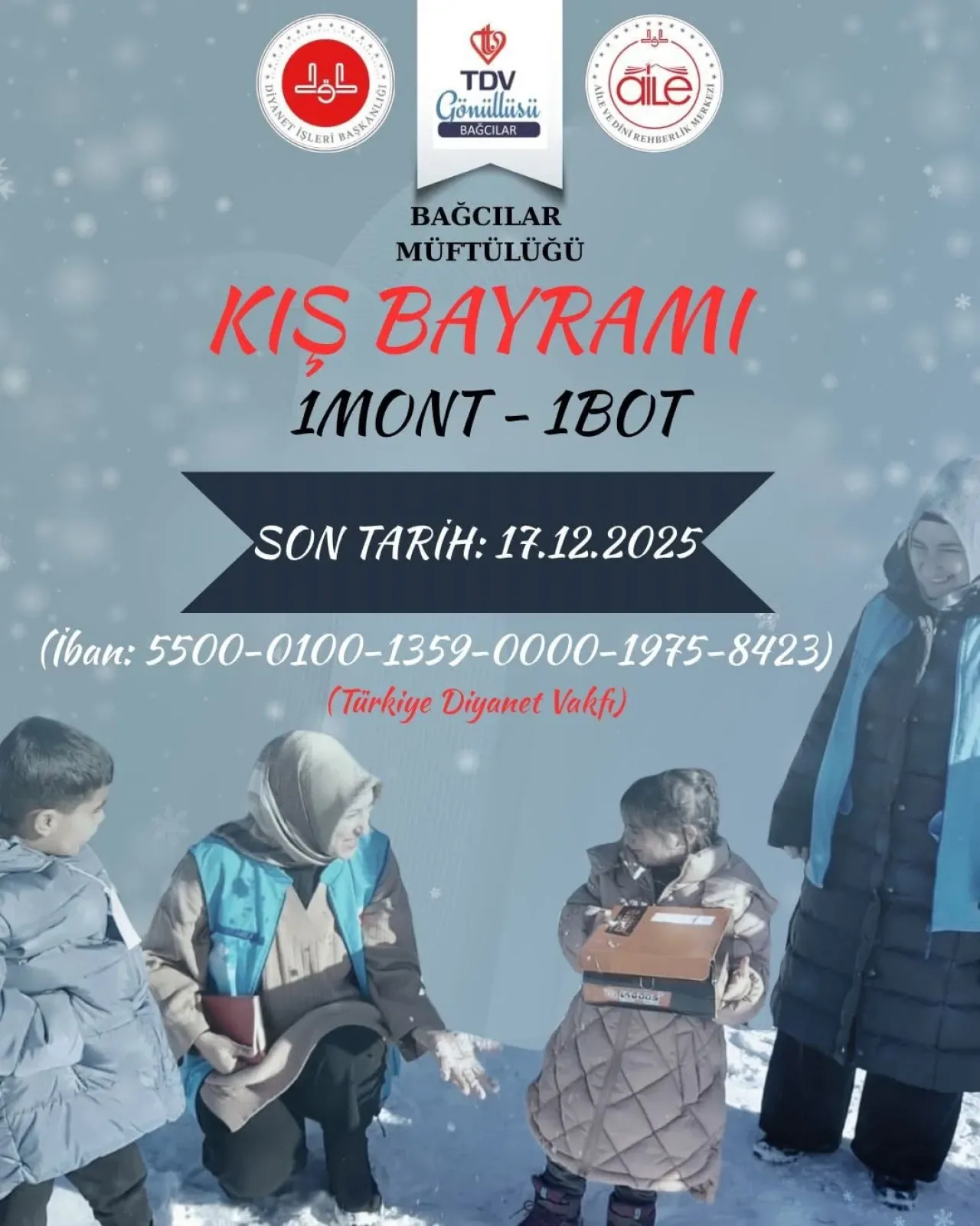 Bağcılar'da "1 Mont 1 Bot" Kampanyası: İhtiyaç Sahibi Çocuklar İçin Yardım Seferberliği Bağcılar'da "1 Mont 1 Bot" Kampanyası: İhtiyaç Sahibi Çocuklar İçin Yardım Seferberliği