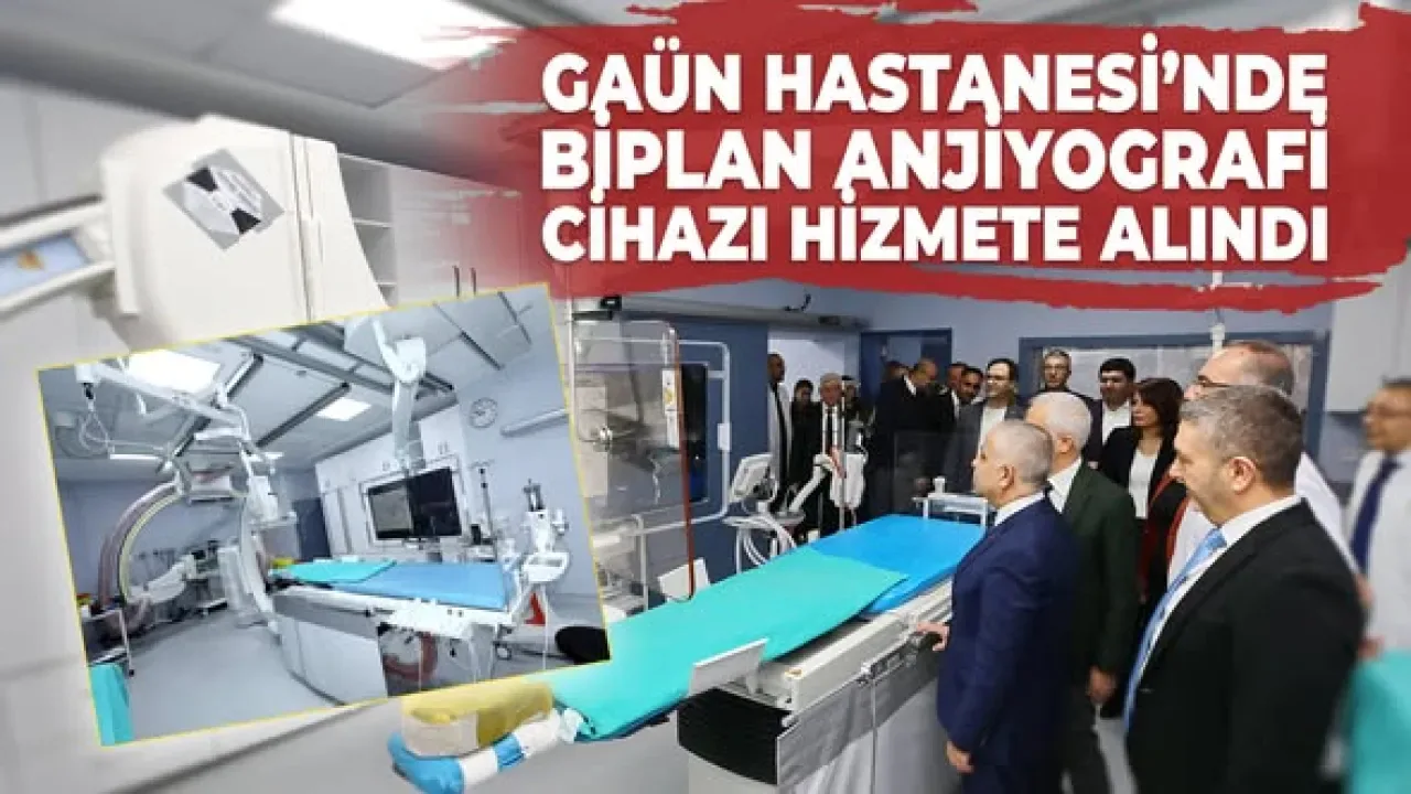 Gaziantep Üniversitesi Hastanesi'ne Yeni Biplan Anjiyografi Cihazı Gaziantep Üniversitesi Hastanesi'ne Yeni Biplan Anjiyografi Cihazı