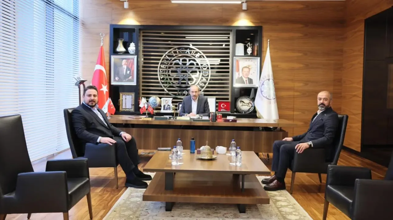Kayseri Ticaret Odası Başkanı, İstanbul Girişimci ve Yöneticiler Derneği Başkanı'nı Ağırladı Kayseri Ticaret Odası Başkanı, İstanbul Girişimci ve Yöneticiler Derneği Başkanı'nı Ağırladı
