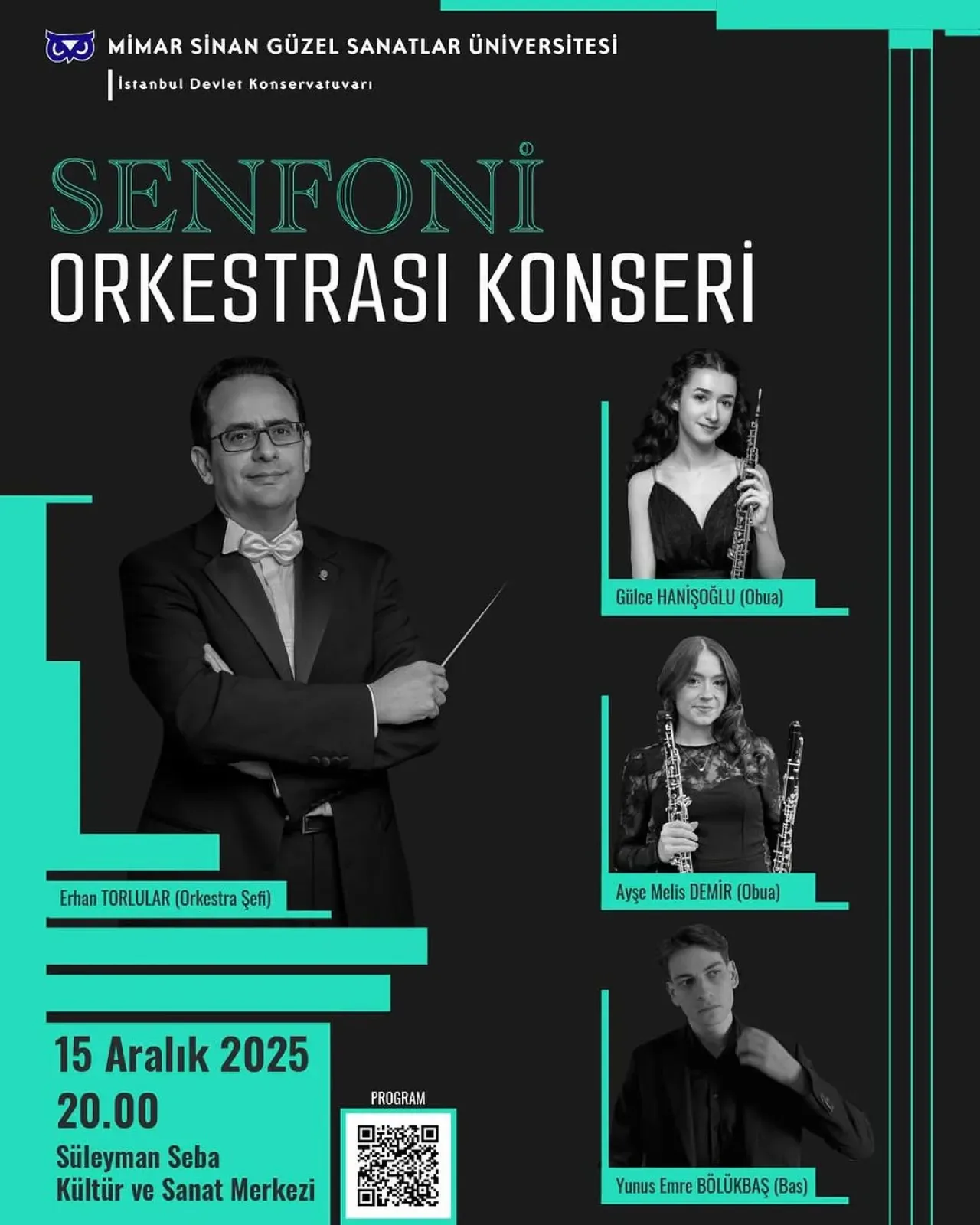 Mimar Sinan Güzel Sanatlar Üniversitesi Senfoni Orkestrası, Aralık'ta Sahne Alacak Mimar Sinan Güzel Sanatlar Üniversitesi Senfoni Orkestrası, Aralık'ta Sahne Alacak