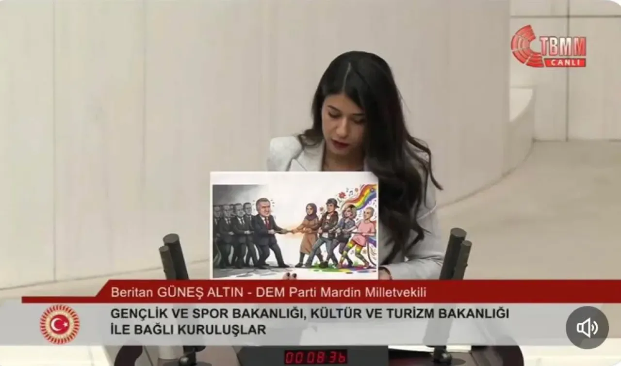 AK Partili İsmail Erdem'den, DEM Partili Vekilin LGBT İçerikli Konuşmasına Sert Tepki: "TBMM Kürsüsü Propaganda Yeri Değil" AK Partili İsmail Erdem'den, DEM Partili Vekilin LGBT İçerikli Konuşmasına Sert Tepki: "TBMM Kürsüsü Propaganda Yeri Değil"