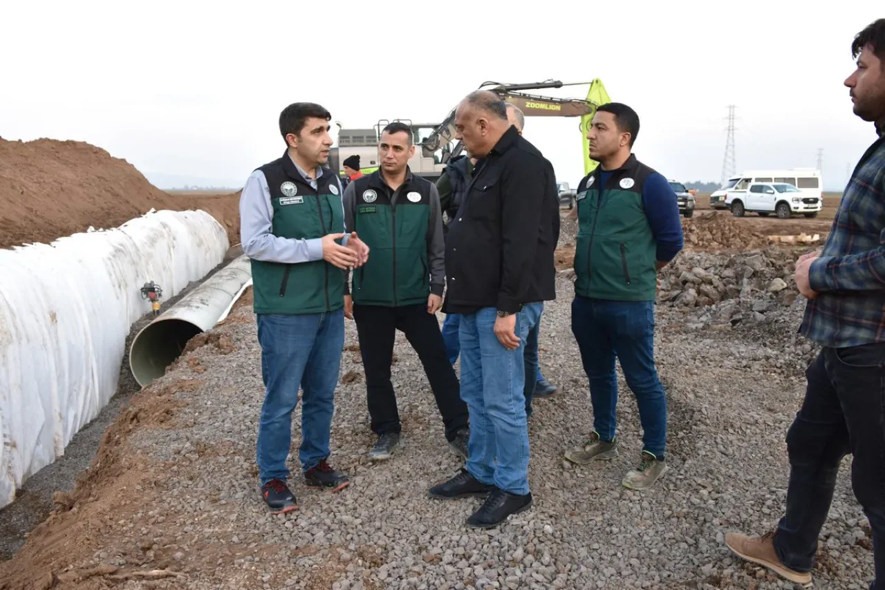 Hatay'ın Deprem Sonrası Altyapısına DSİ Yatırımları ile Güç Katılıyor Hatay'ın Deprem Sonrası Altyapısına DSİ Yatırımları ile Güç Katılıyor