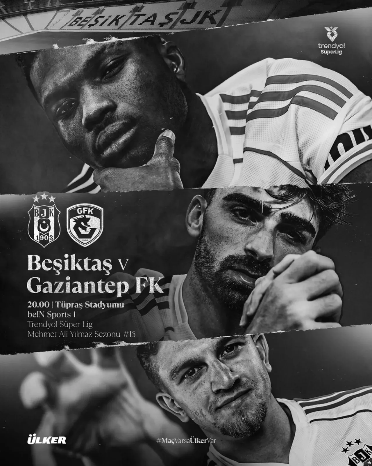 Beşiktaş, Gaziantep FK deplasmanında zorlu sınav verecek Beşiktaş, Gaziantep FK deplasmanında zorlu sınav verecek