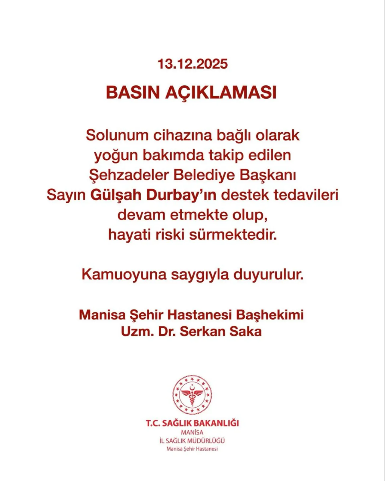CHP'li Ayhan Barut'tan Başkan İçin Sağlık Mesajı CHP'li Ayhan Barut'tan Başkan İçin Sağlık Mesajı