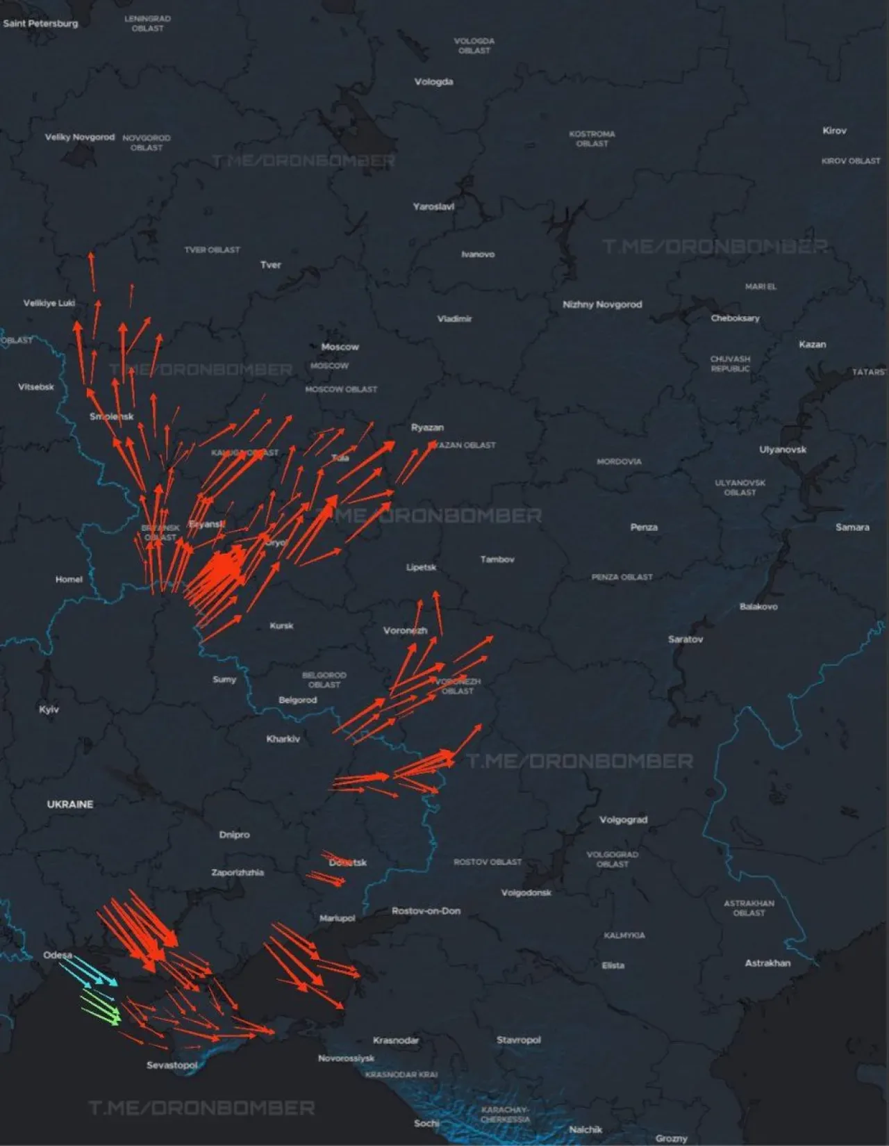 Ukrayna, İnsansız Hava Araçları ile Rusya'yı Hedefliyor Ukrayna, İnsansız Hava Araçları ile Rusya'yı Hedefliyor