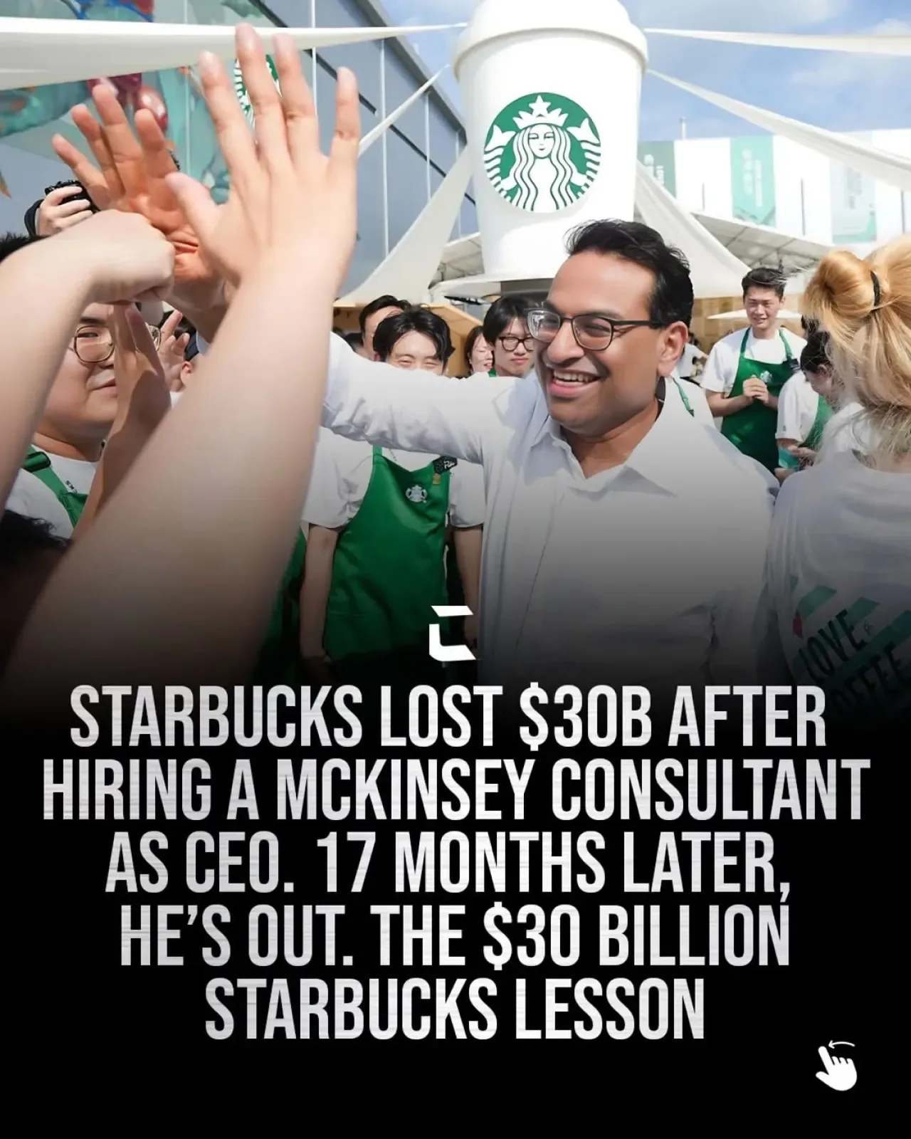 Starbucks'ın 30 Milyar Dolarlık Liderlik Dersi: İnsan Bağının Önemi Starbucks'ın 30 Milyar Dolarlık Liderlik Dersi: İnsan Bağının Önemi